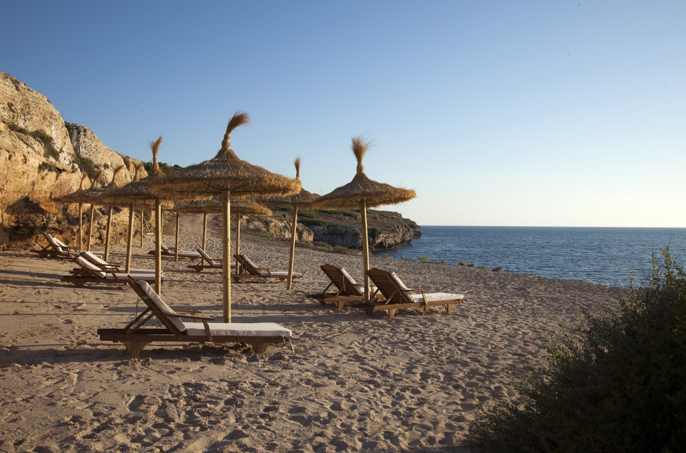 Entspannen sie am Privatstrand