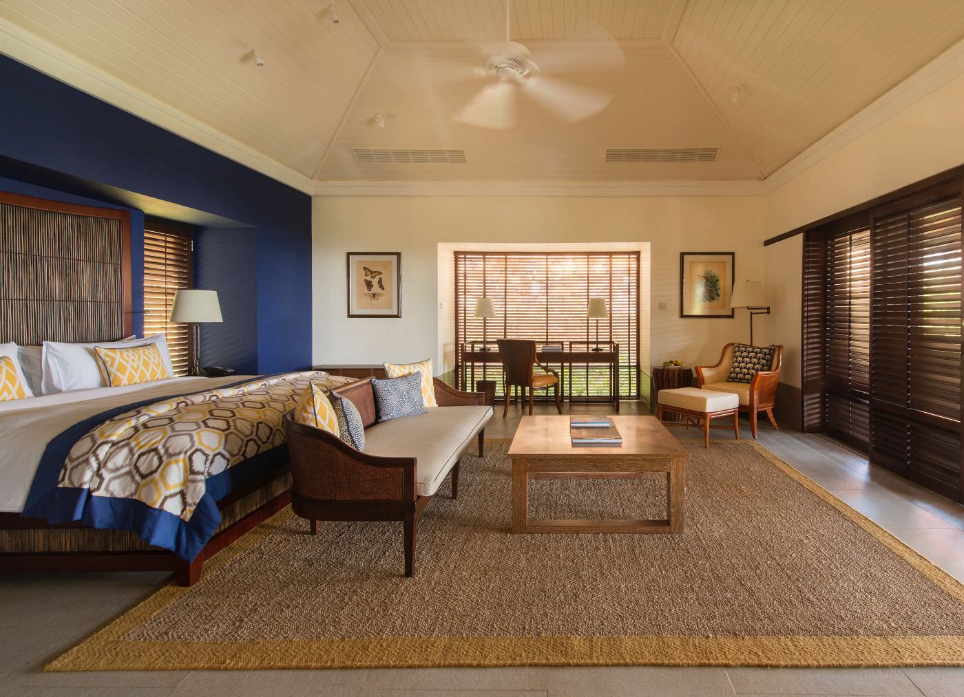 Großzügig geschnitte Zimmer laden zum Erholen ein. 