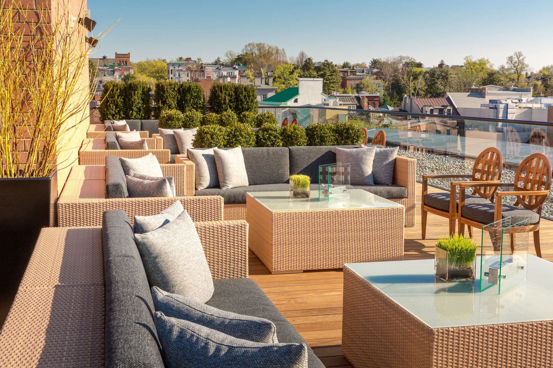 Entspannung über den Dächern Washingtons