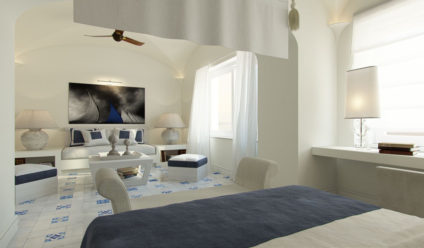 Der Wohnbereich eignet sich zum Relaxen und zum Entspannen.