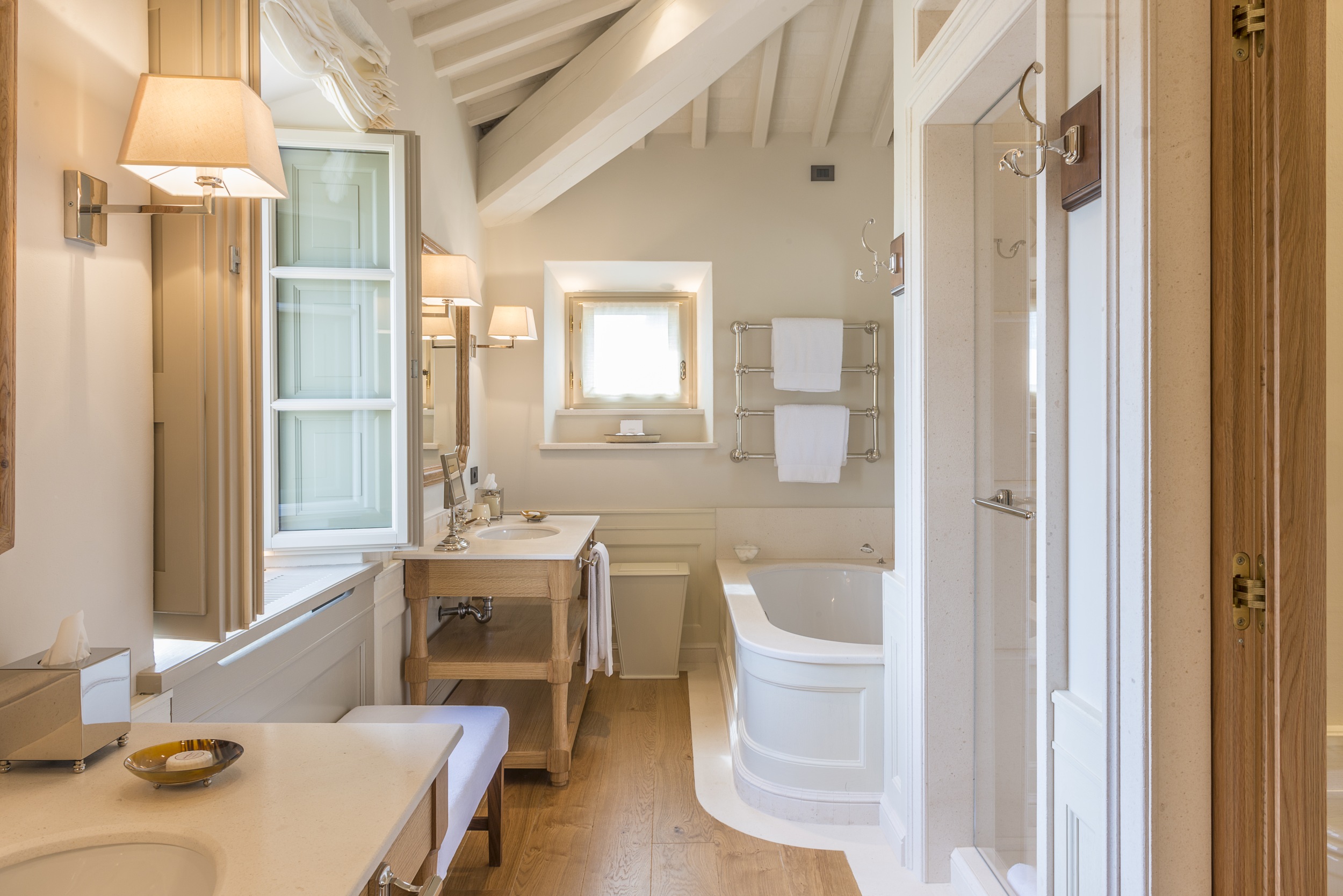 Das geschmackvolle Badezimmer