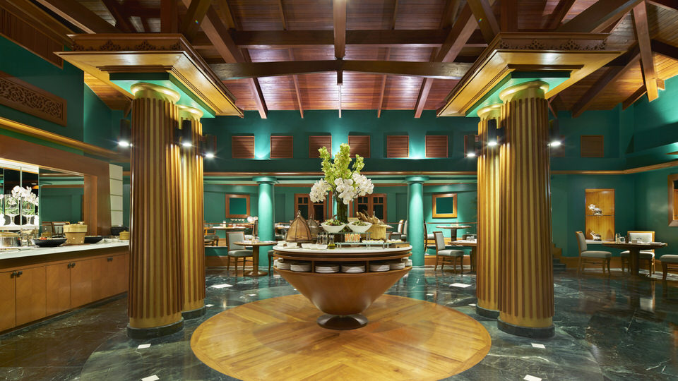 Das bezaubernde Emerald Room Restaurant