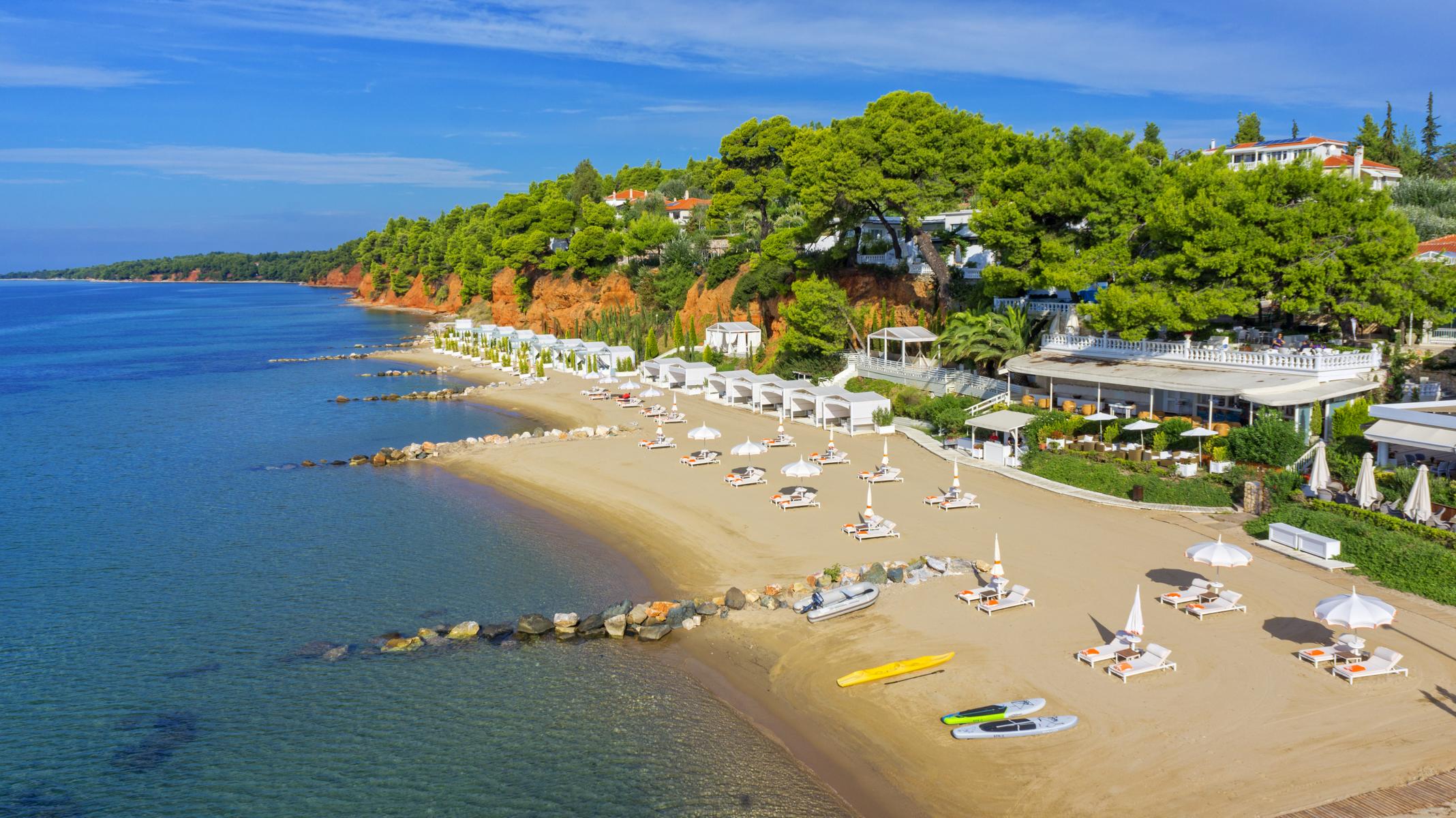 Das Danai Beach geniesst eine traumhafte Lage direkt am Meer