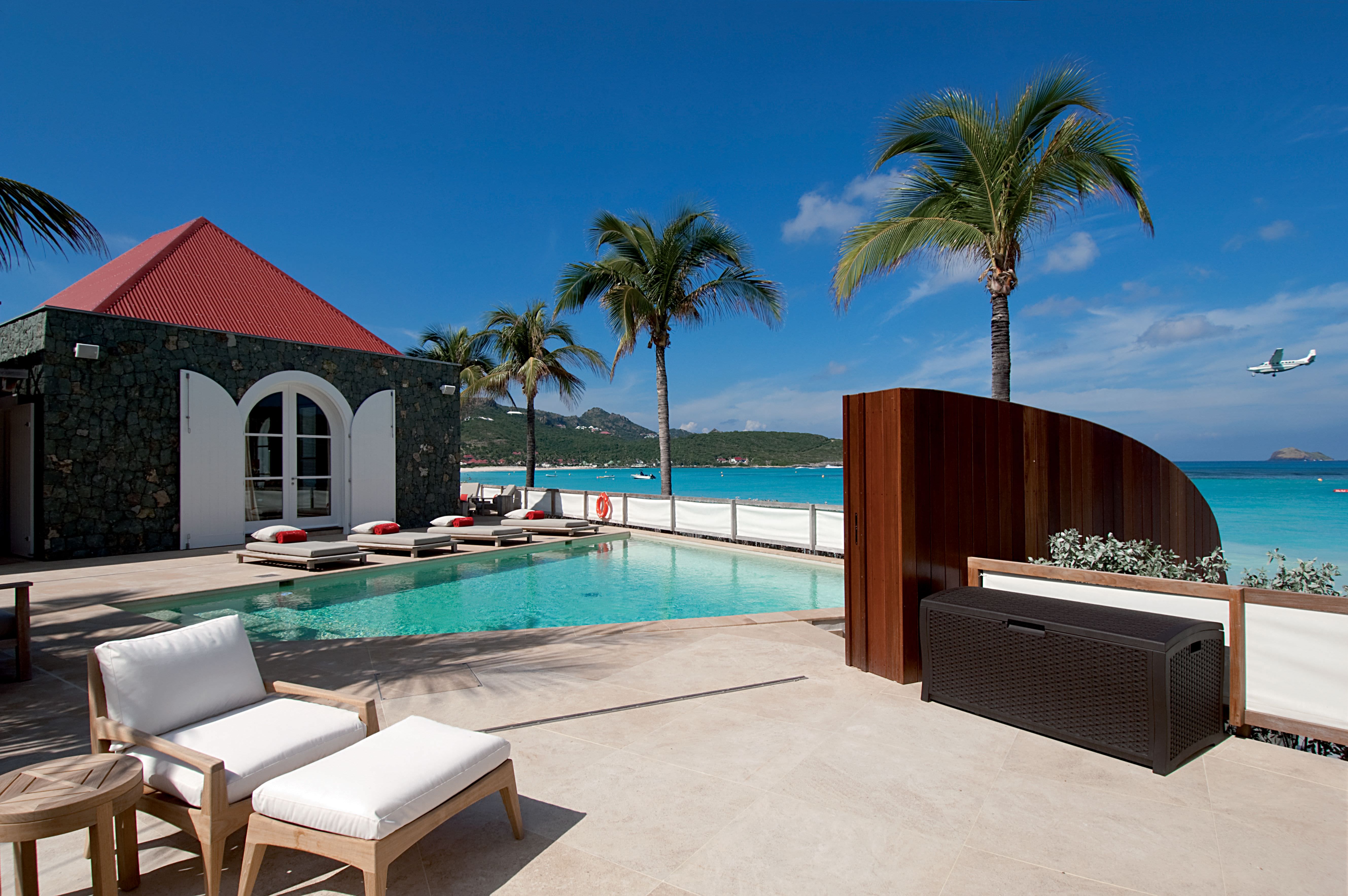 Wer in den Villen wohnt hat die Qual der Wahl - Privatpool oder Beach