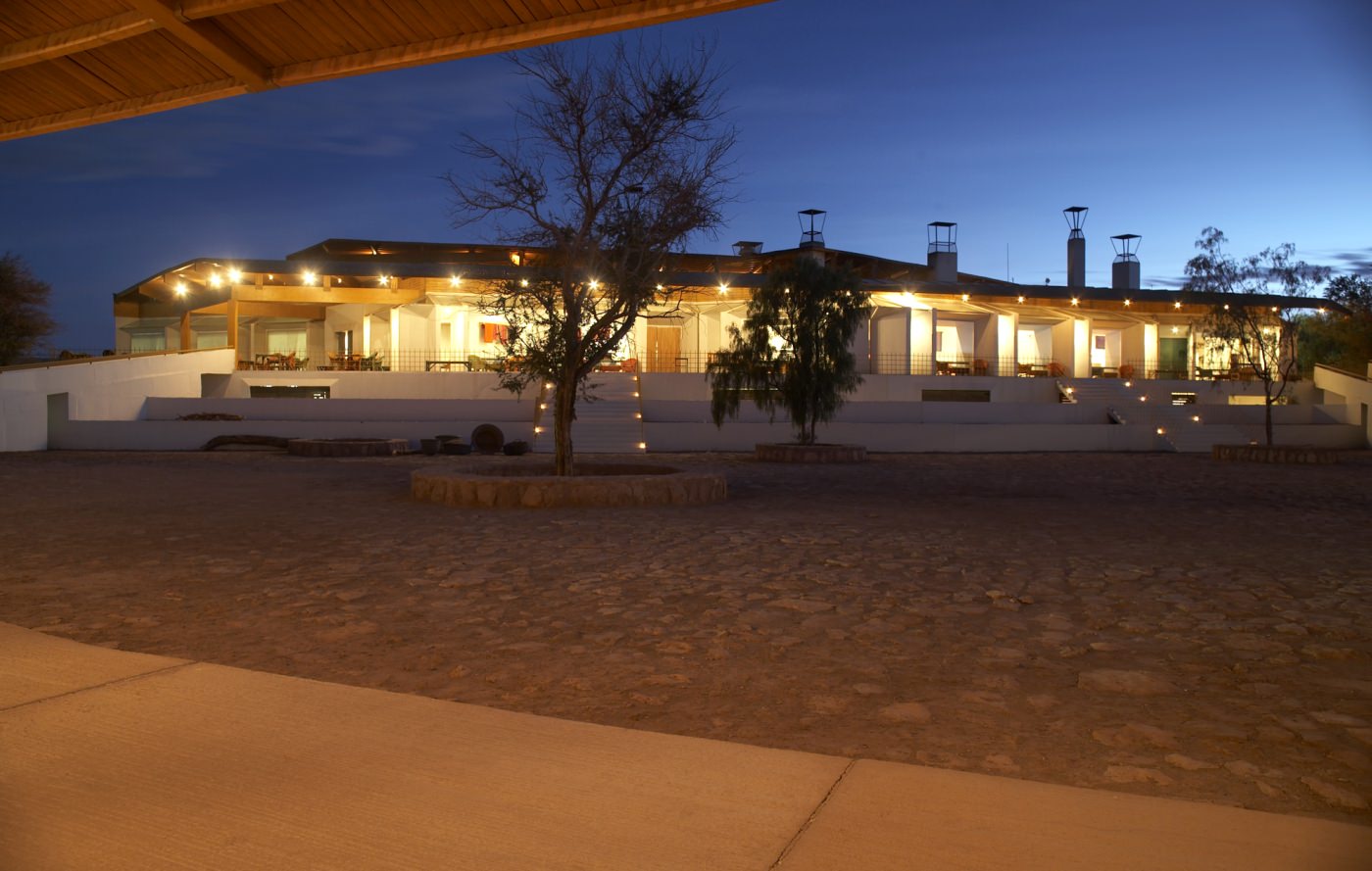 Abendstimmung in der Lodge