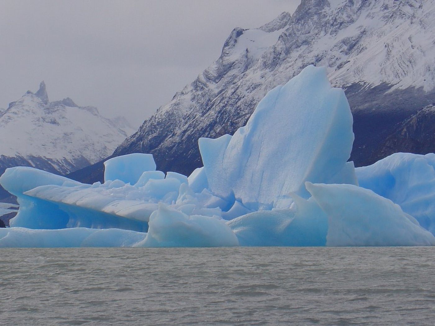 Eis wohin das Auge reicht