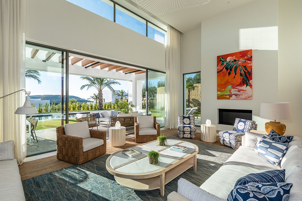 Der Wohnbereich der La Reserva Vilal