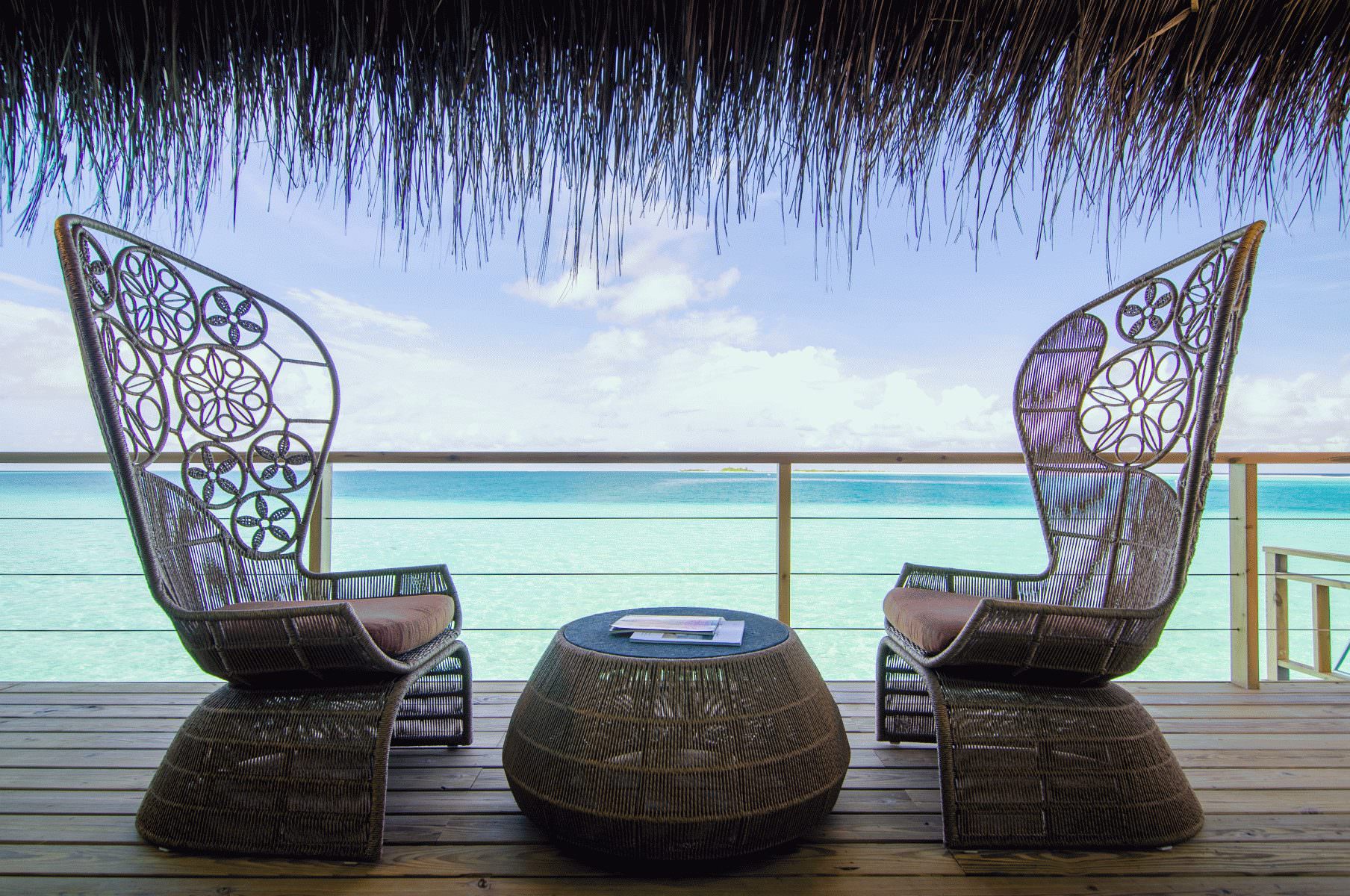 Traumaussicht auf die Lagune