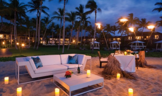 Gemütliche Abende verbirngen Sie am besten mit den Füssen mit dem Sand