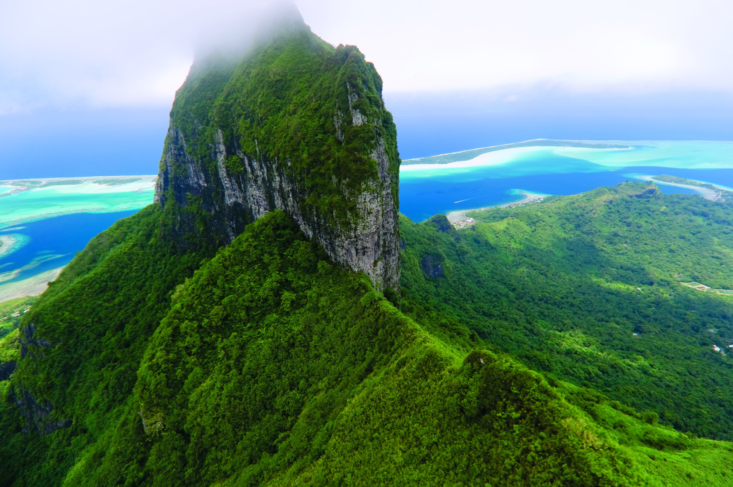 Beeindruckende Landschaft auf Bora Bora