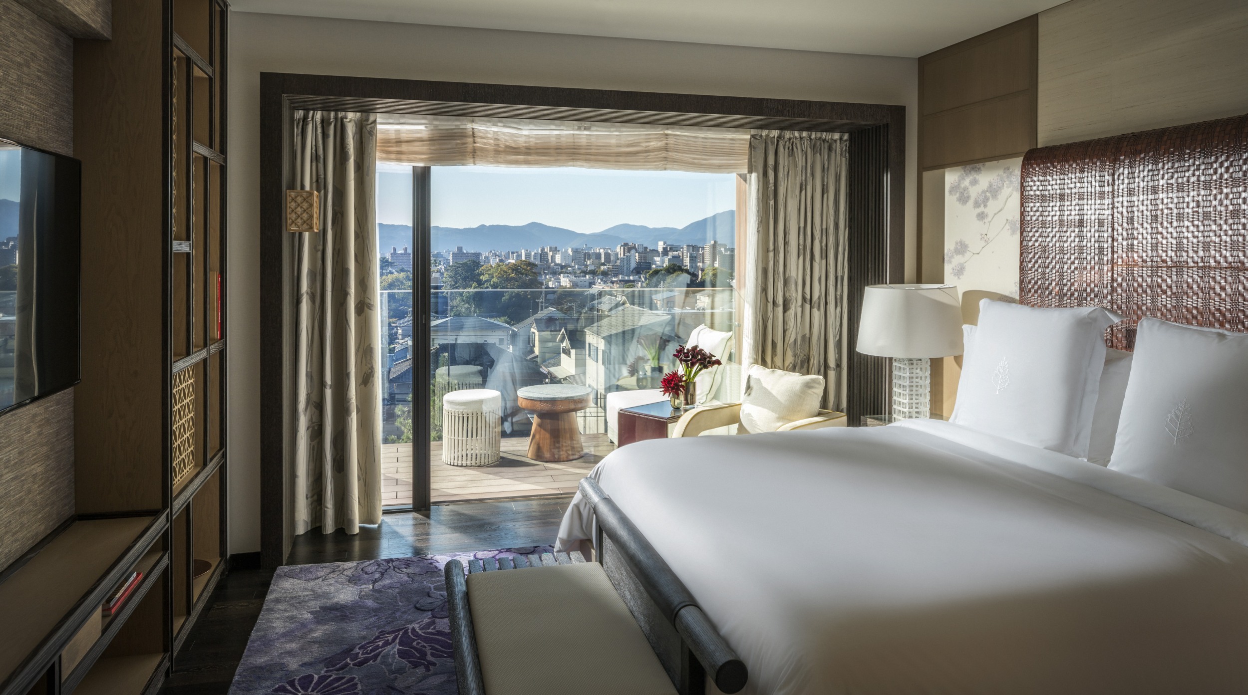 Ihr Zimmer mit Blick auf Kyoto