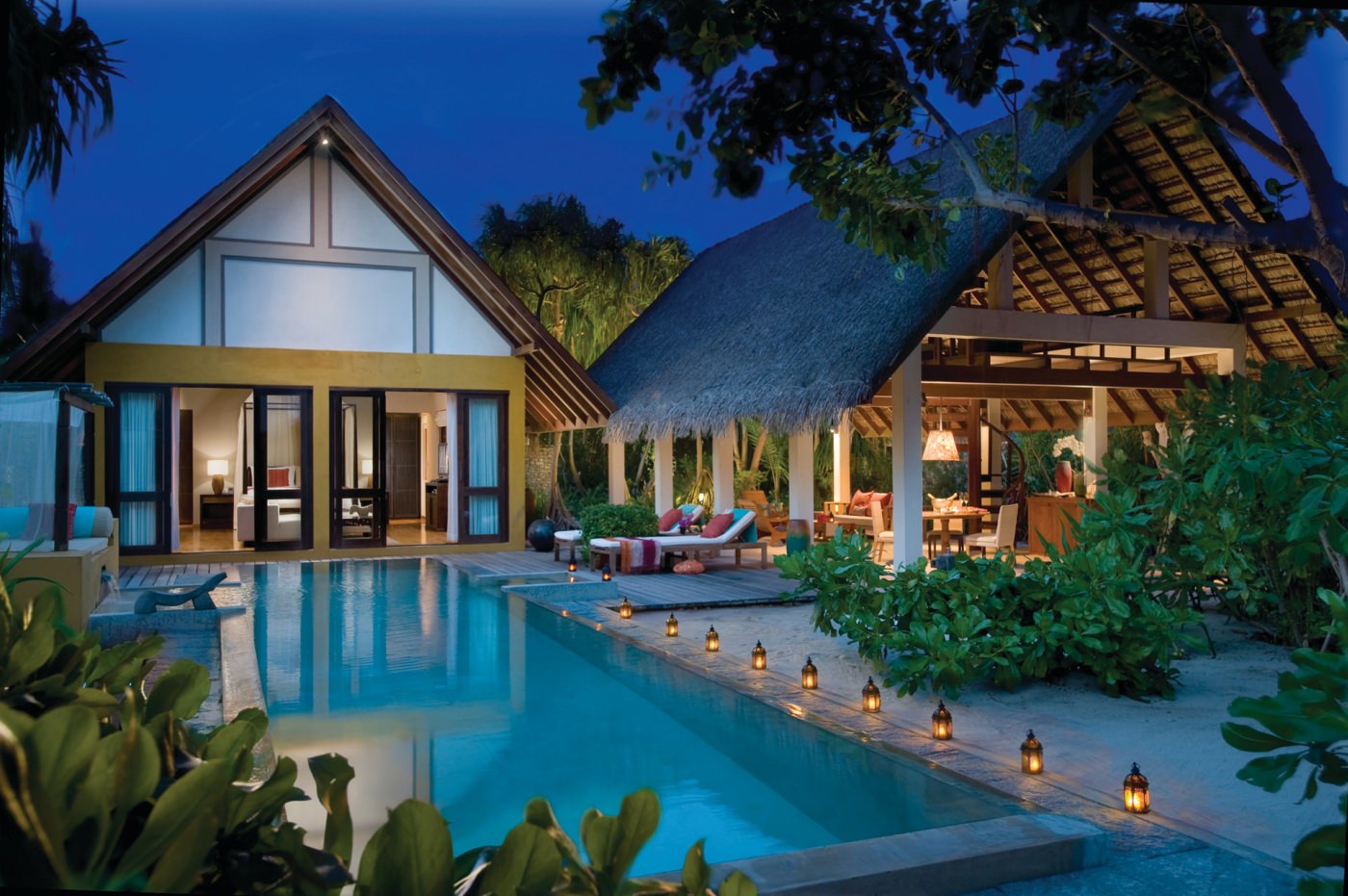 Herrliche Abendstimmung Ihrer Beachvilla