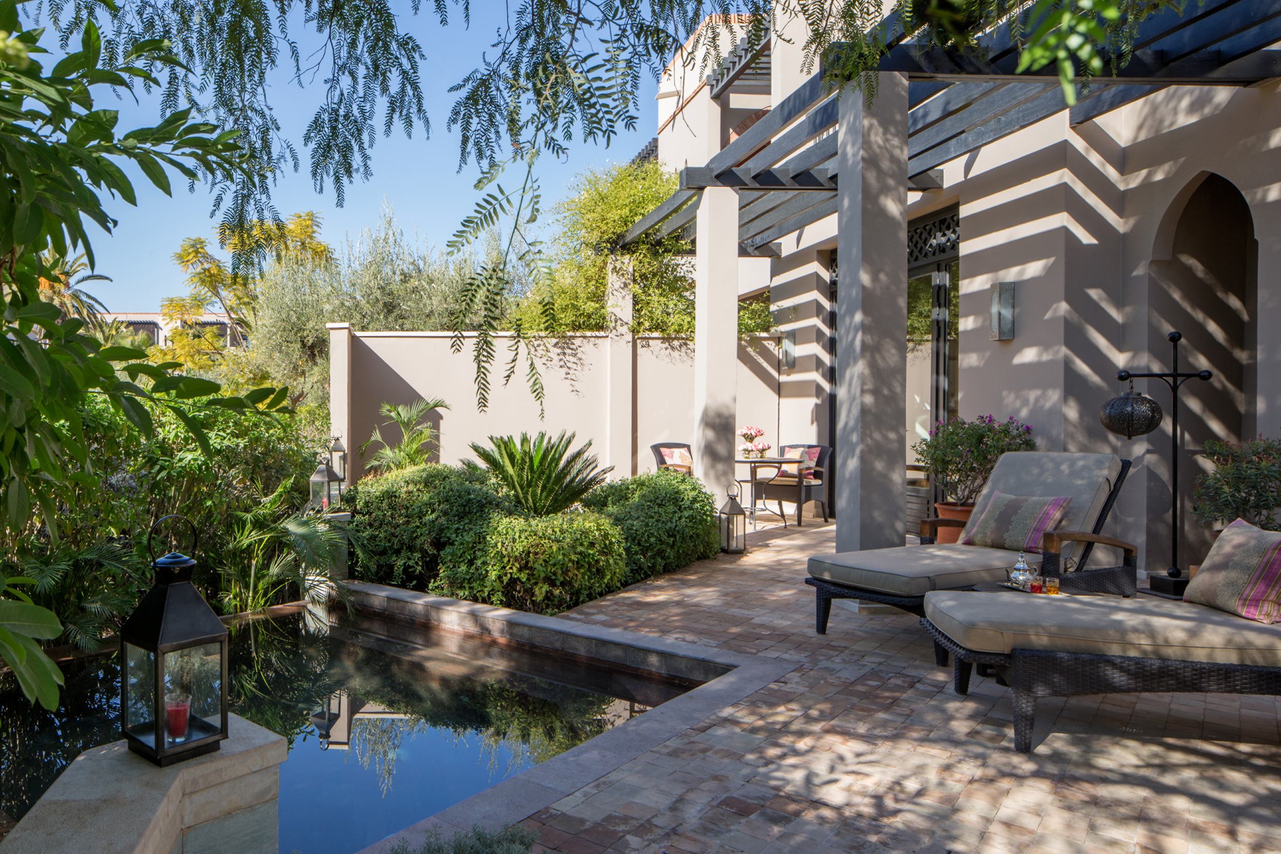 Suite mit eigenem Pool