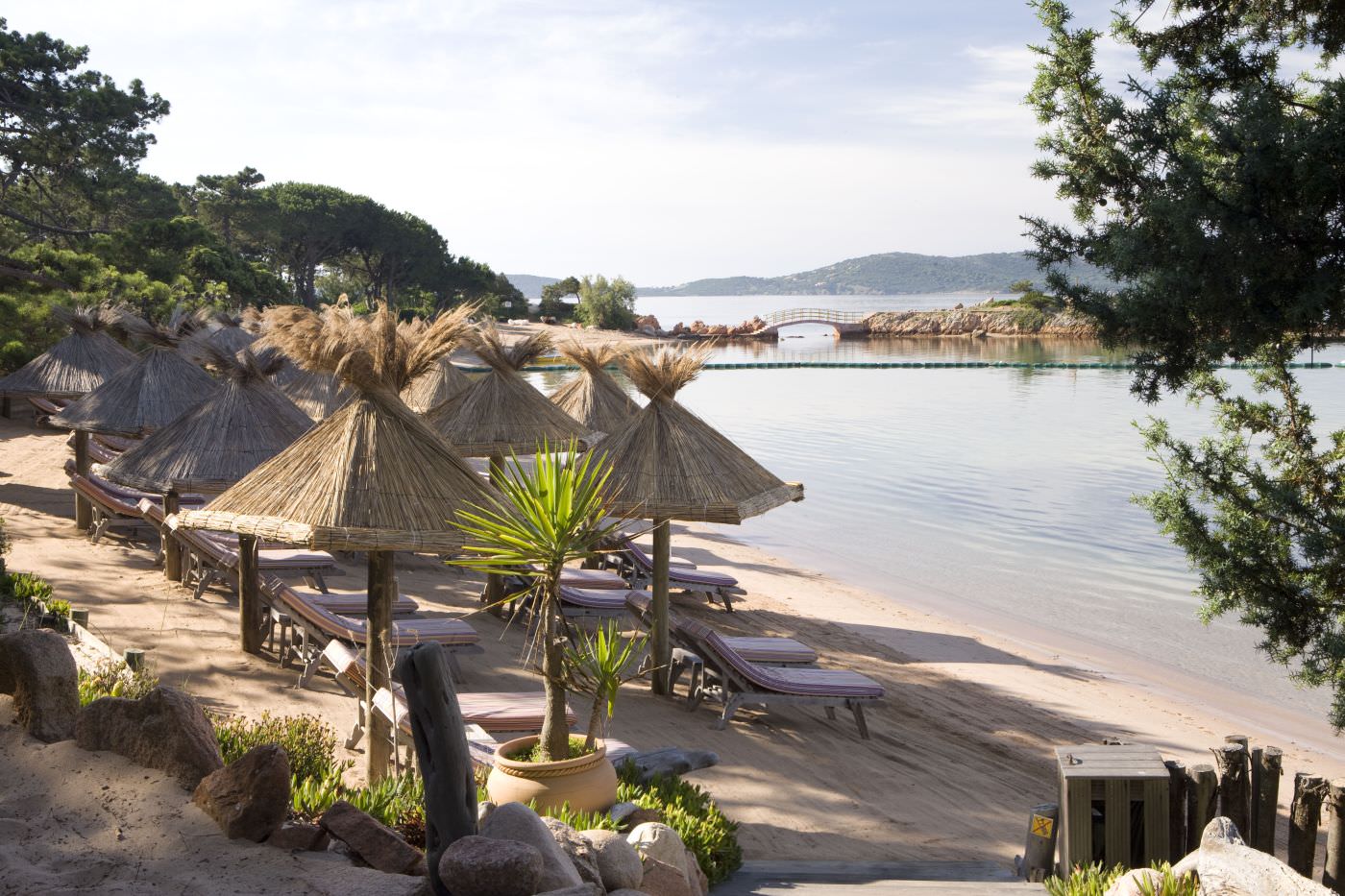 Schöner Strand für Sonnenanbeter