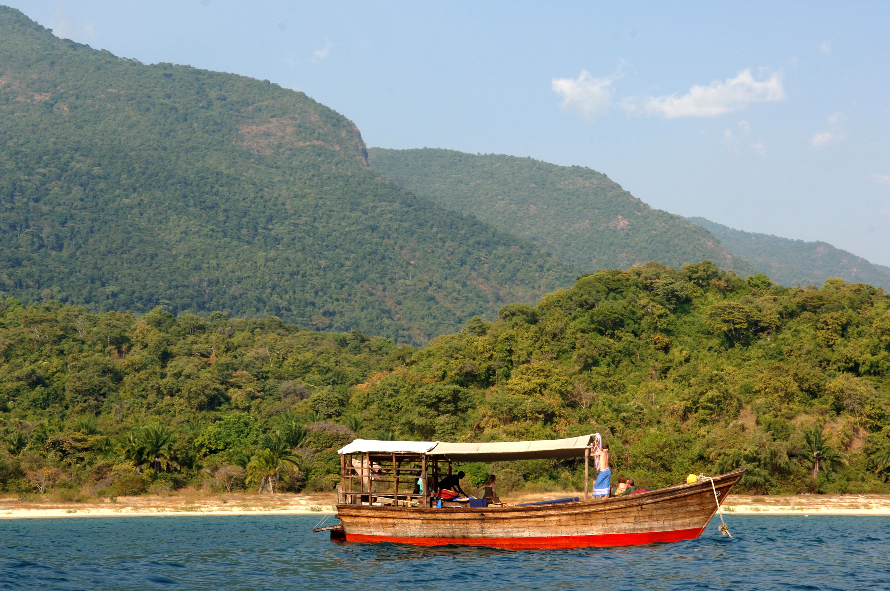Unternehmen Sie einen Ausflug auf einer Dhow