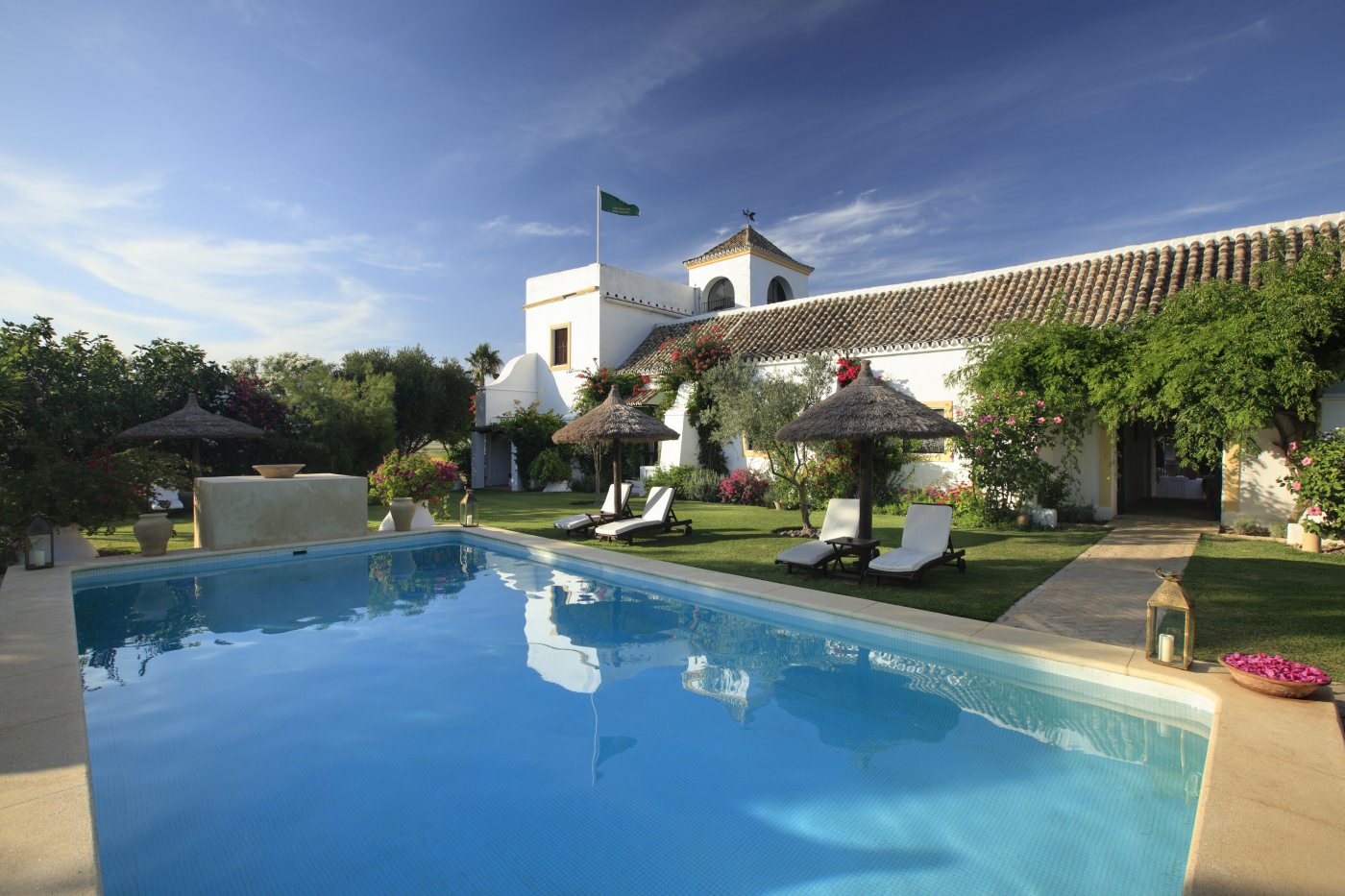 Entspannen Sie am Pool 