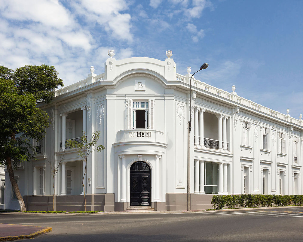 Die historischen Mauern des Hotel B