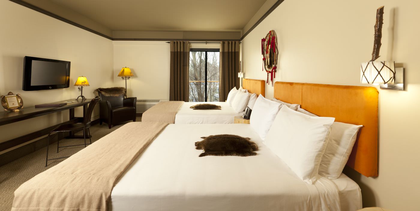 Großzügigkeit, Eleganz und Gemütlichkeit - die Zimmer des Hotels bieten all dies