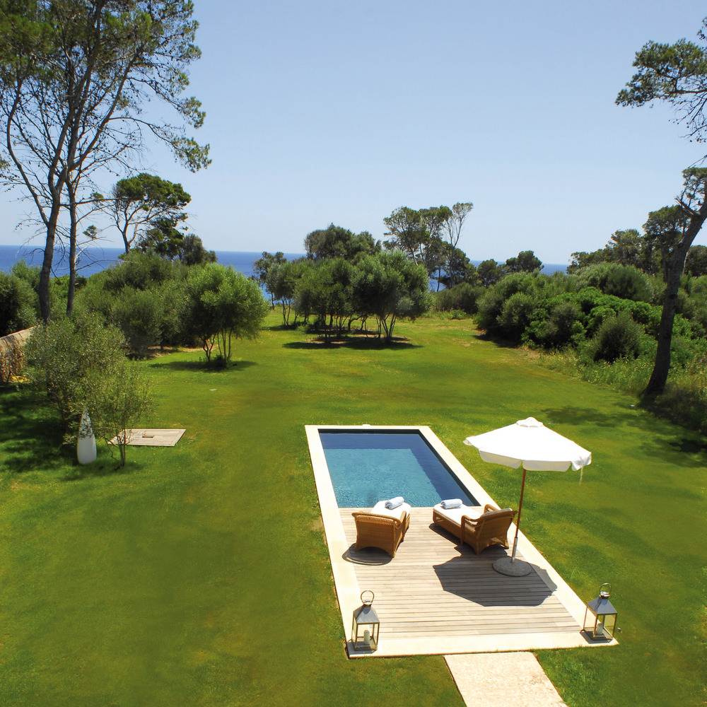 Der Garten der Grand Villa