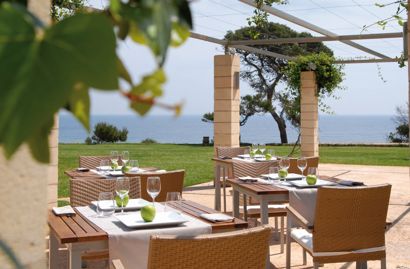 Dinieren an der frischen Luft