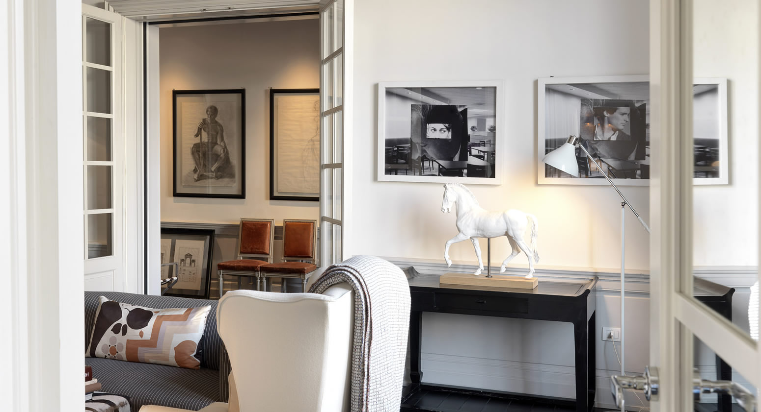 Einzigartiges Design der Zimmer