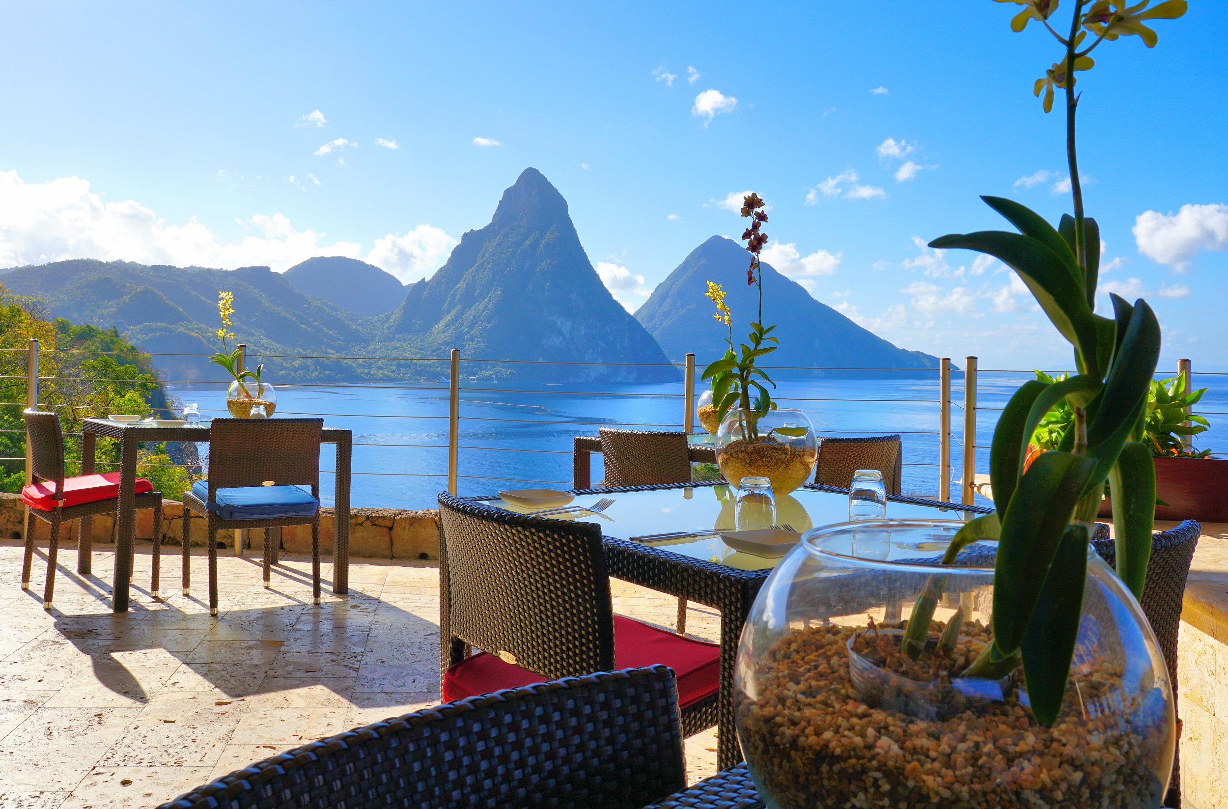 Karibisches Frühstück mit Traumkulisse