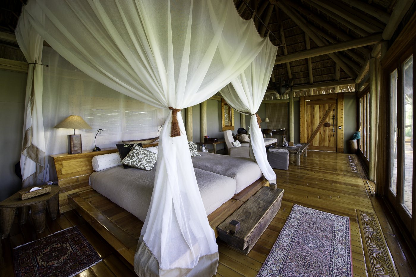 Traumhaftes Interieur der Lodge