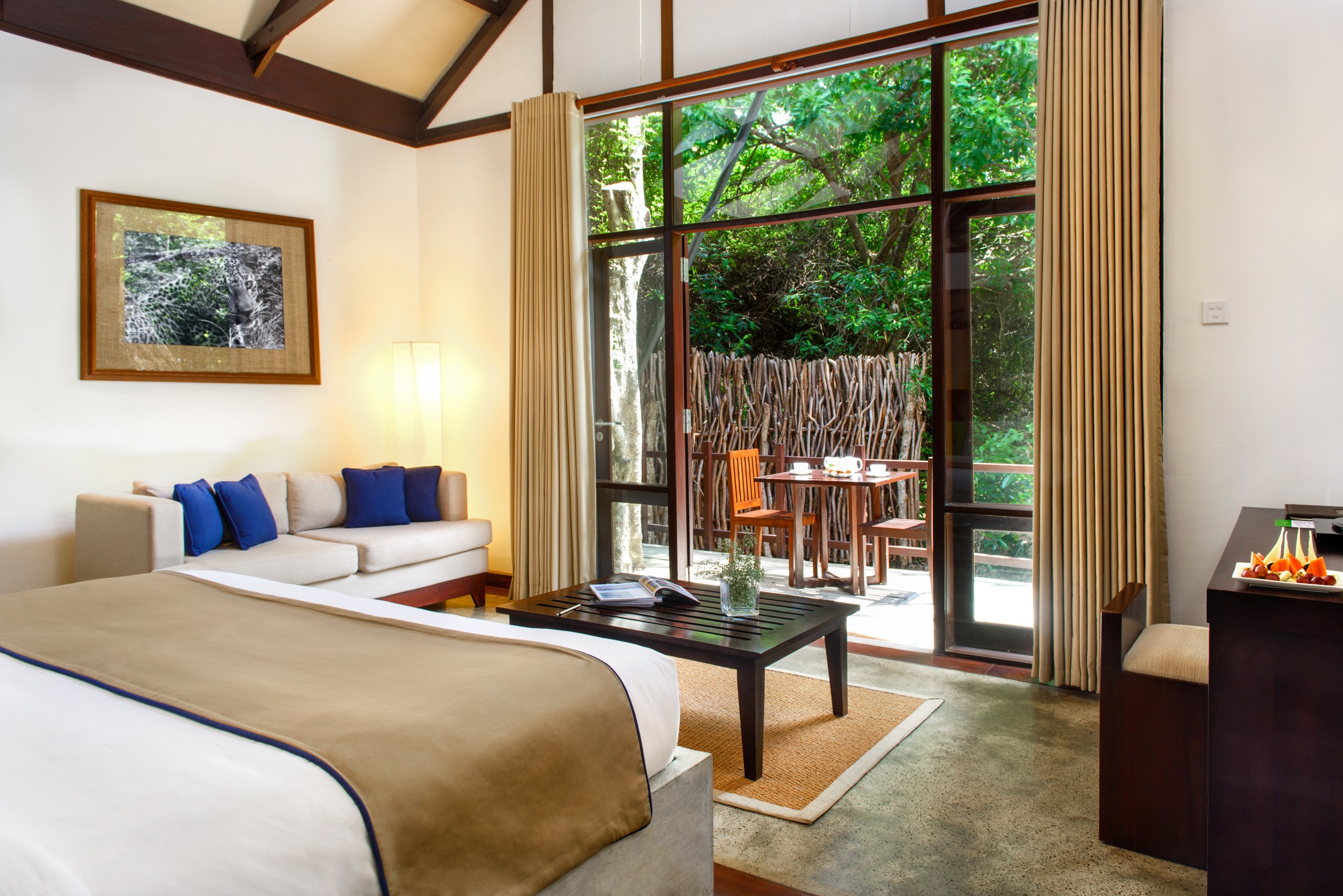 Moderner Stil in der Jungle Cabin