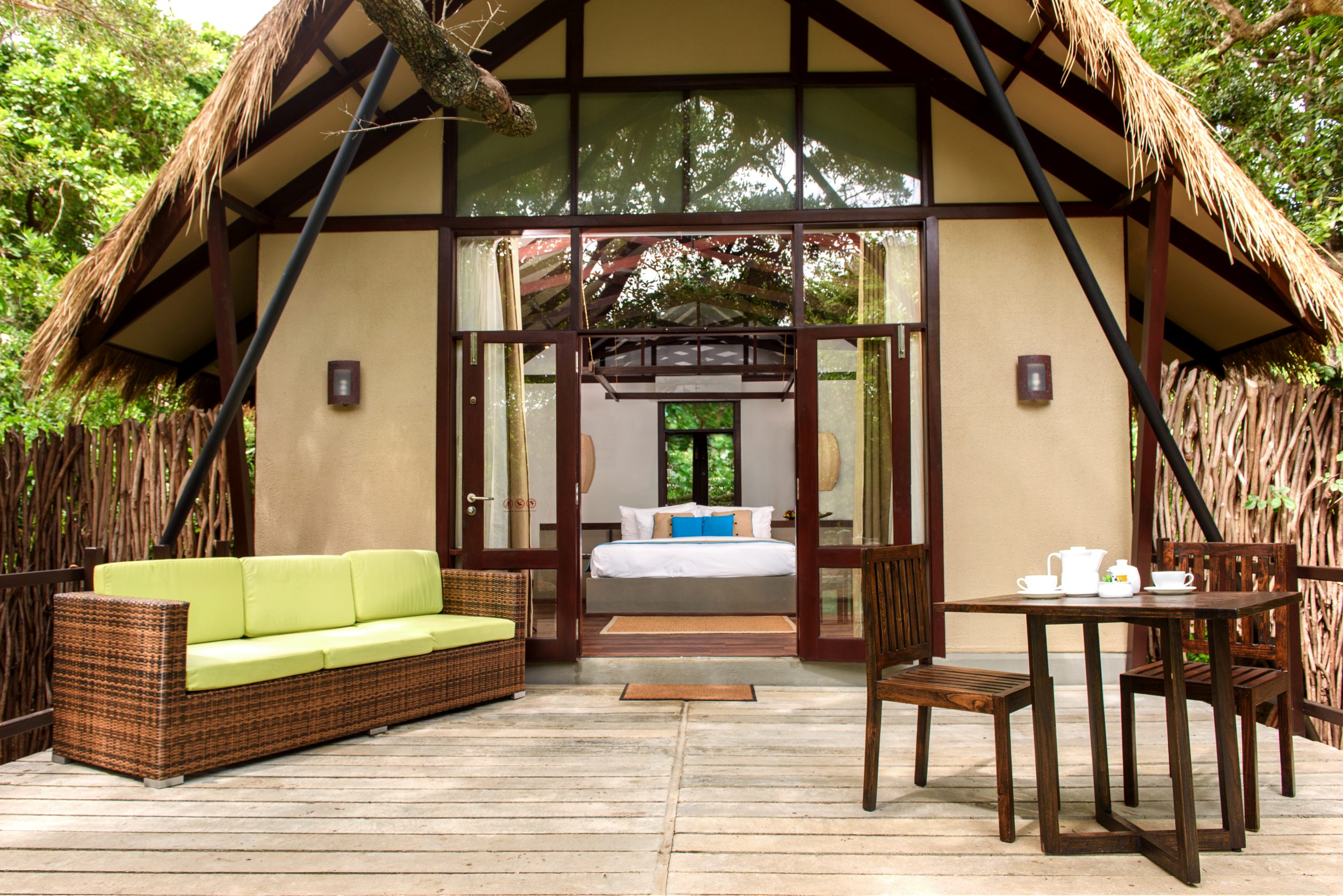 Dschungel Atmosphere in Ihrer Cabin