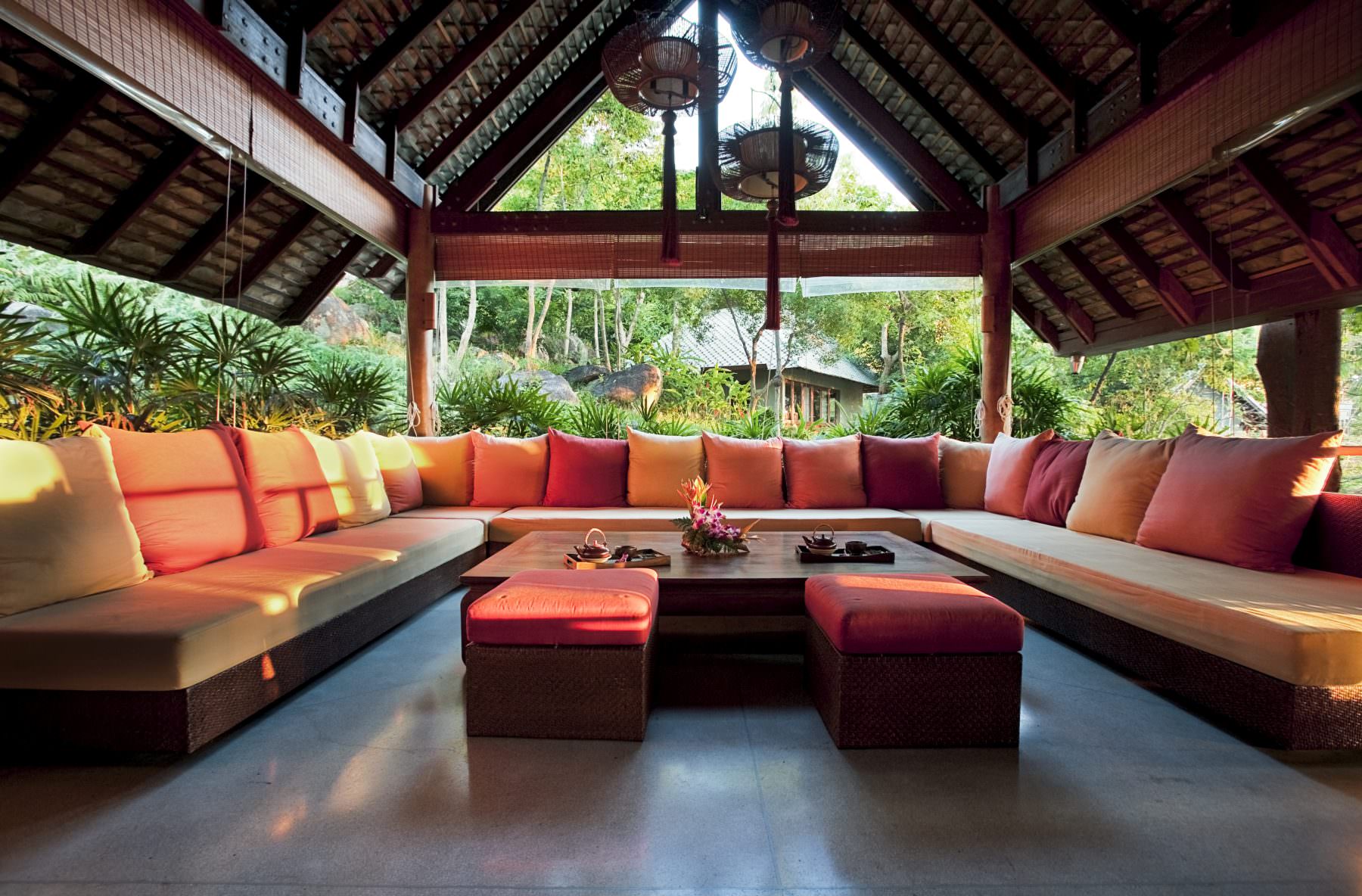 Zurücklehnen und entspannen