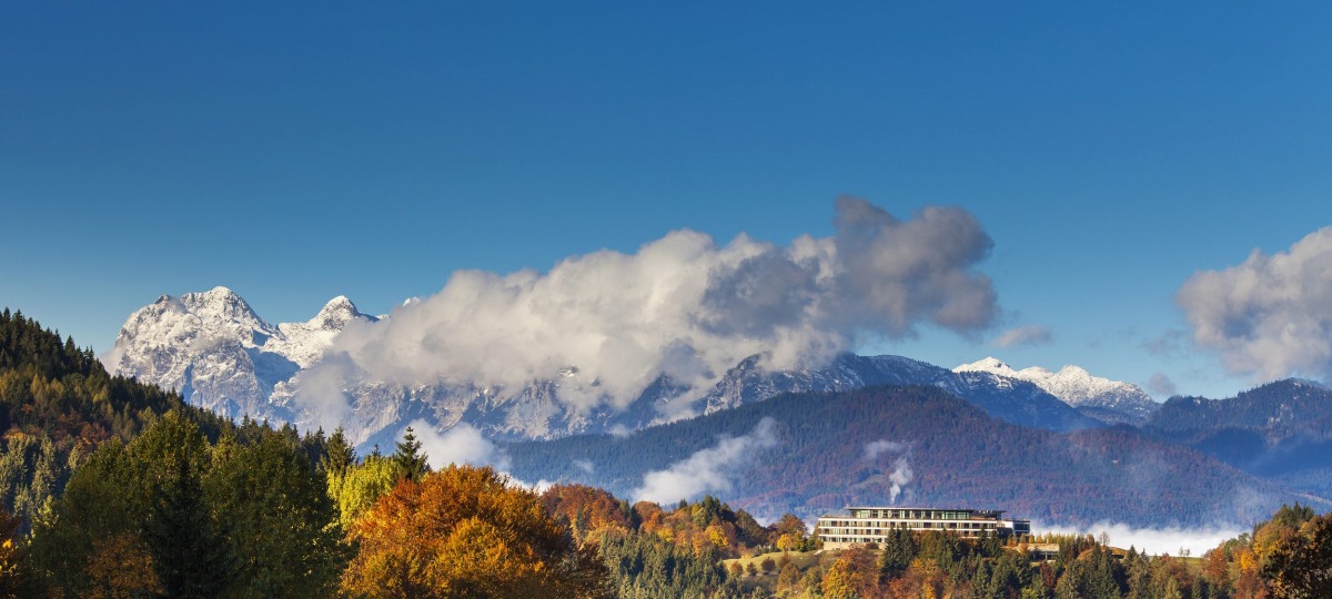 Das Kempinski inmitten der Berchtesgadener Bergwelt