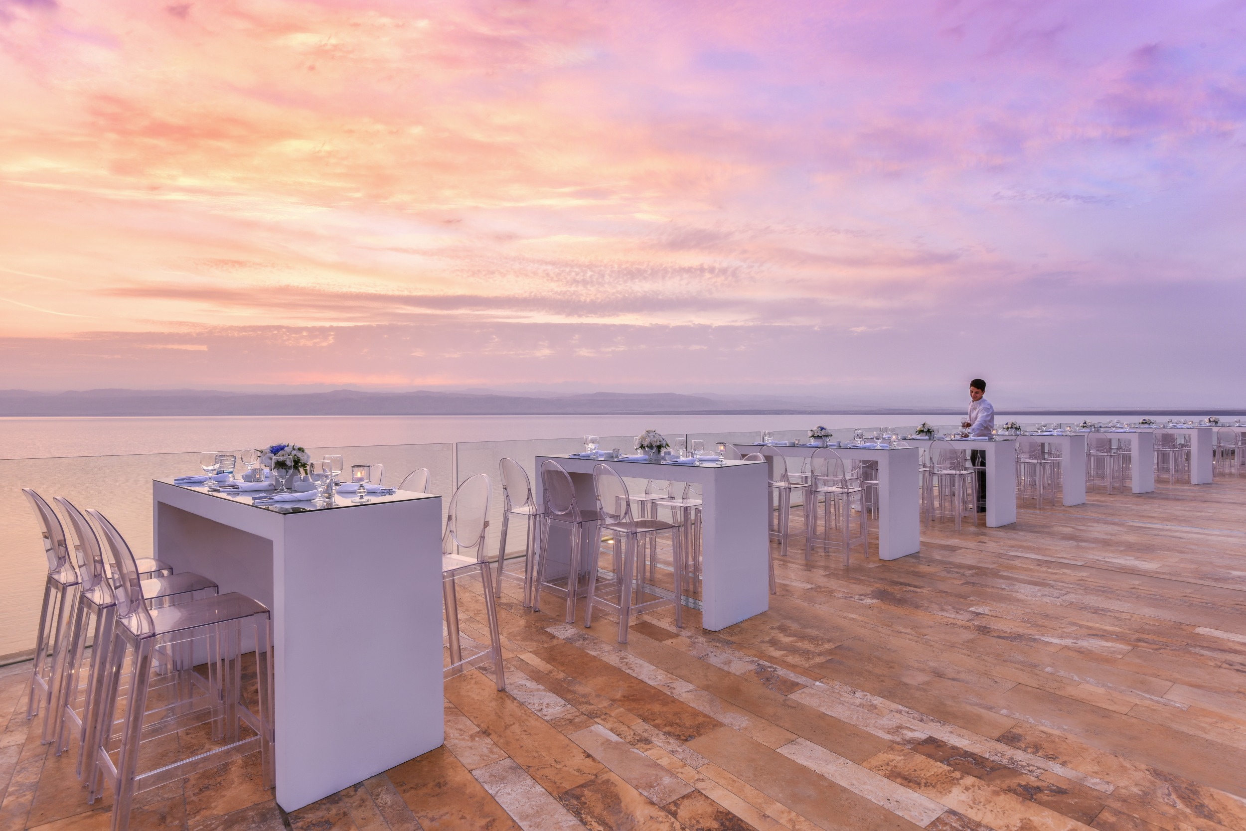 Genießen Sie ein romantisches Dinner