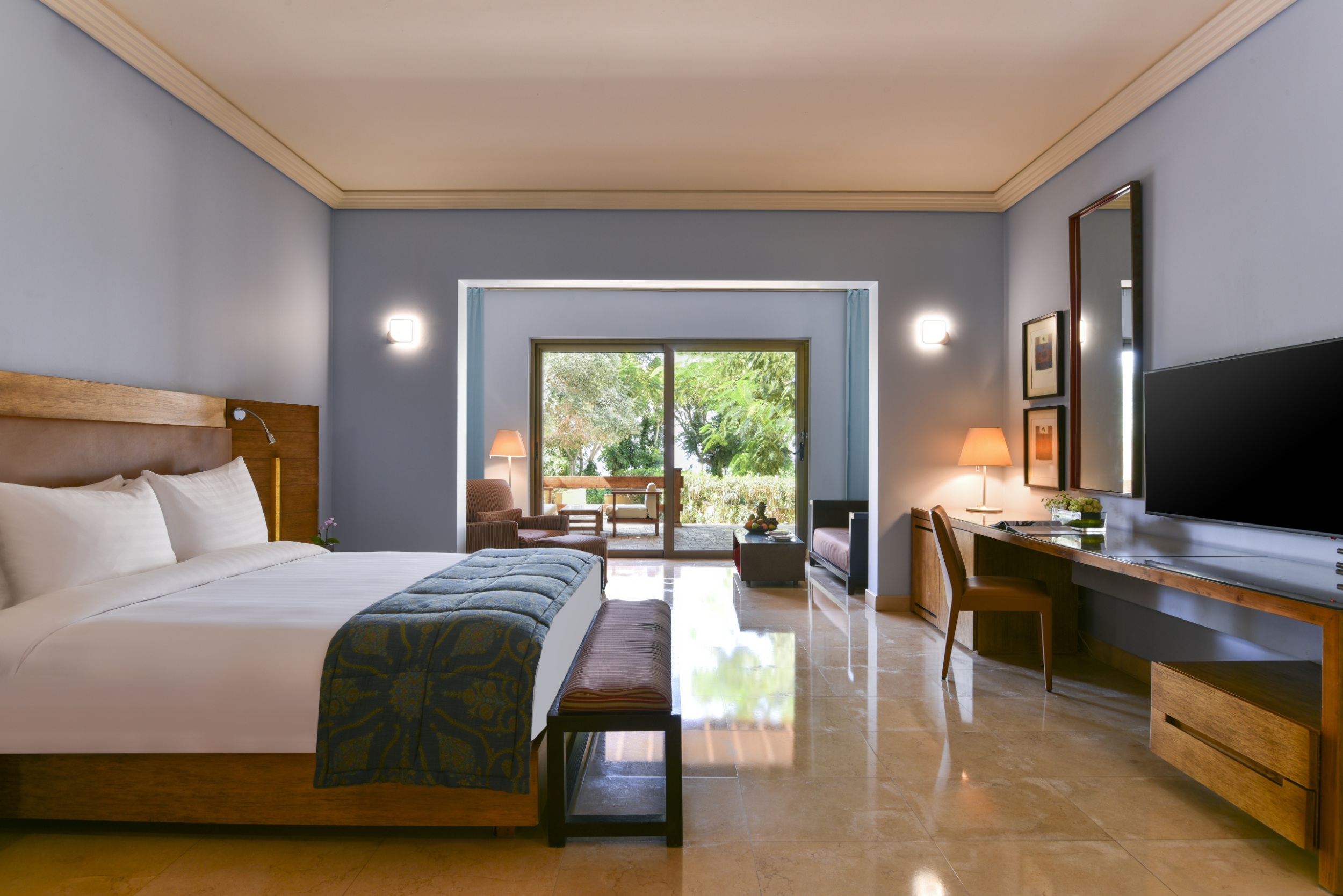 Moderner Stil im Superior Room