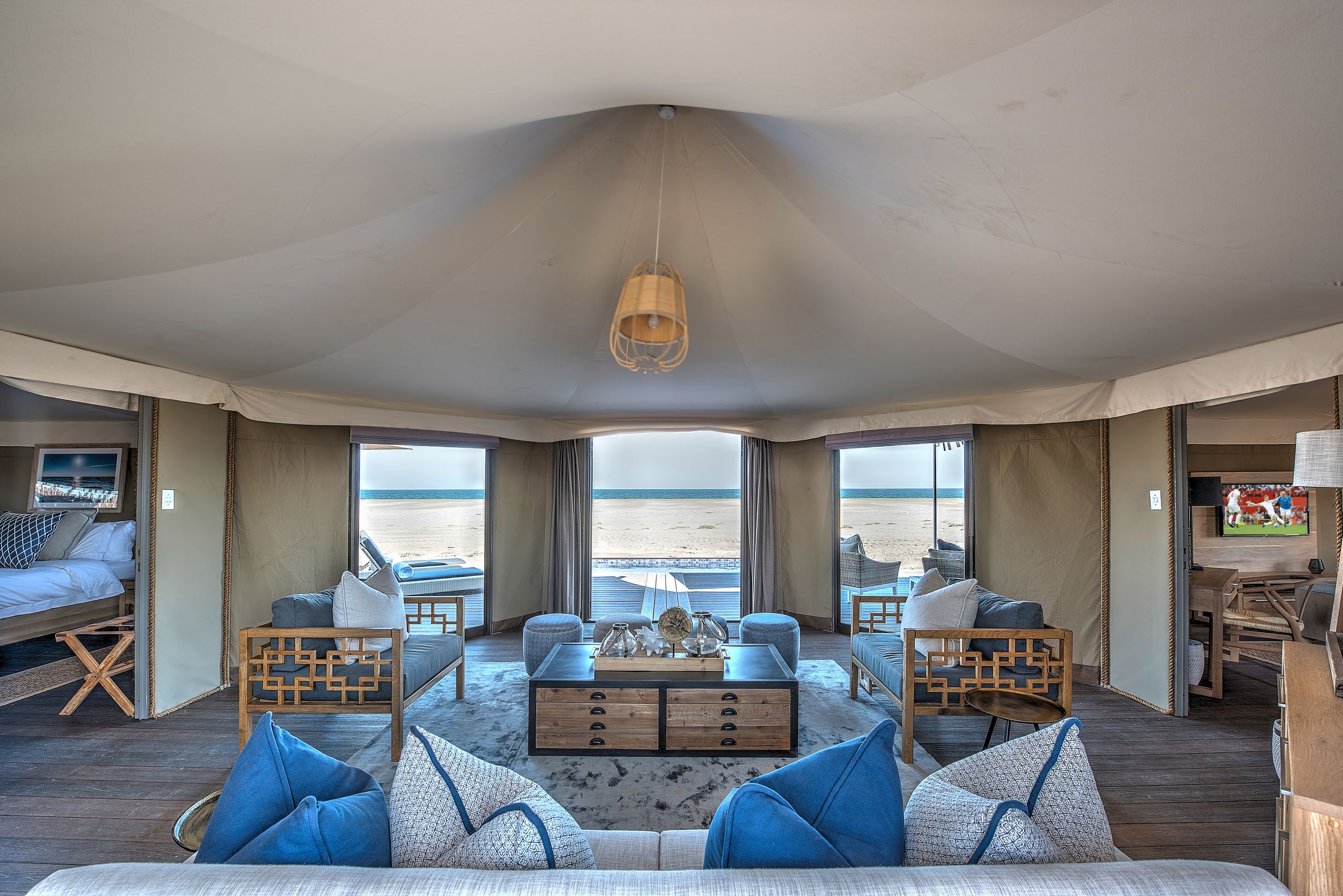 Viel Platz bietet das Three Bedroom Family Tent