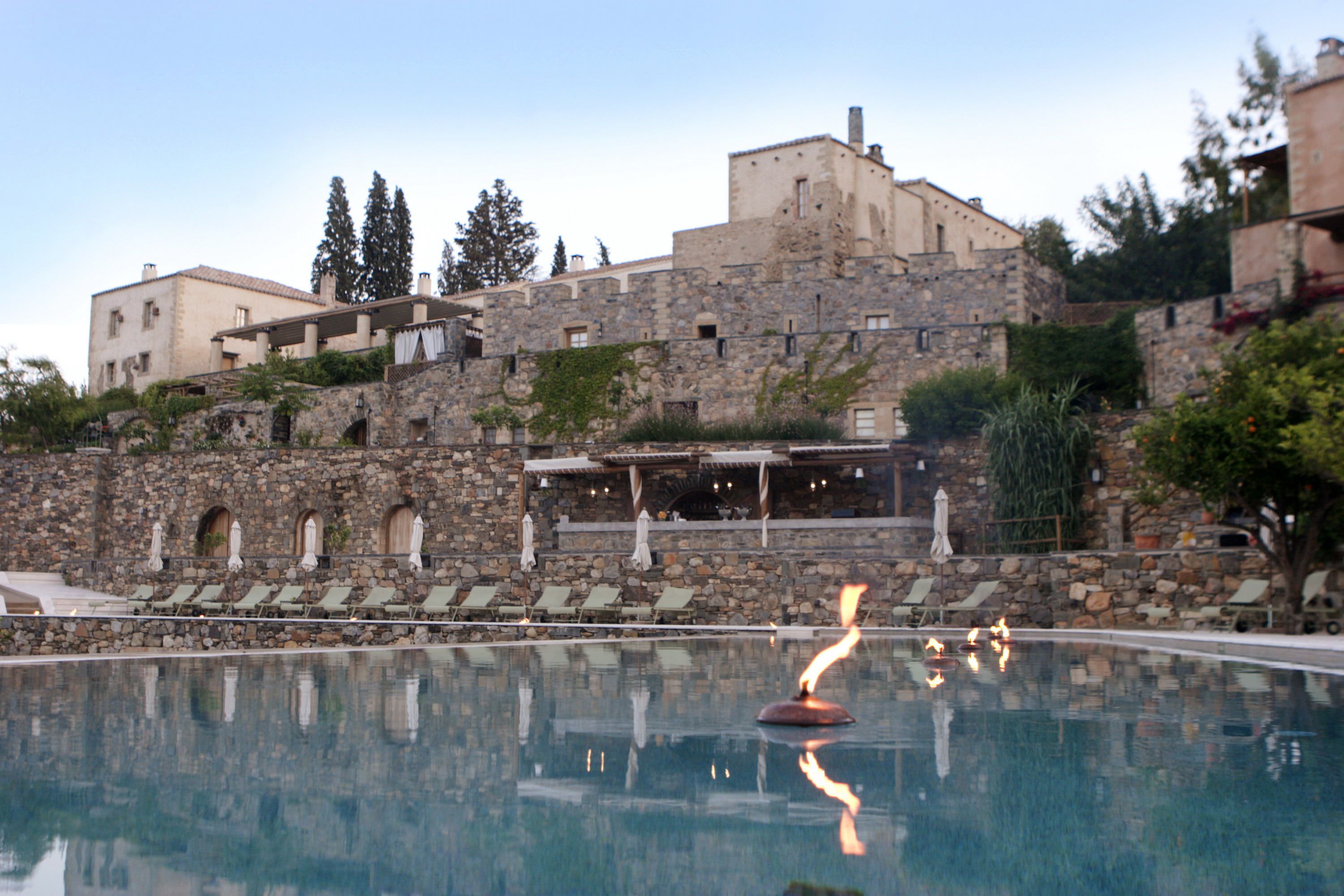 Majestätisch thront das Herrenhaus