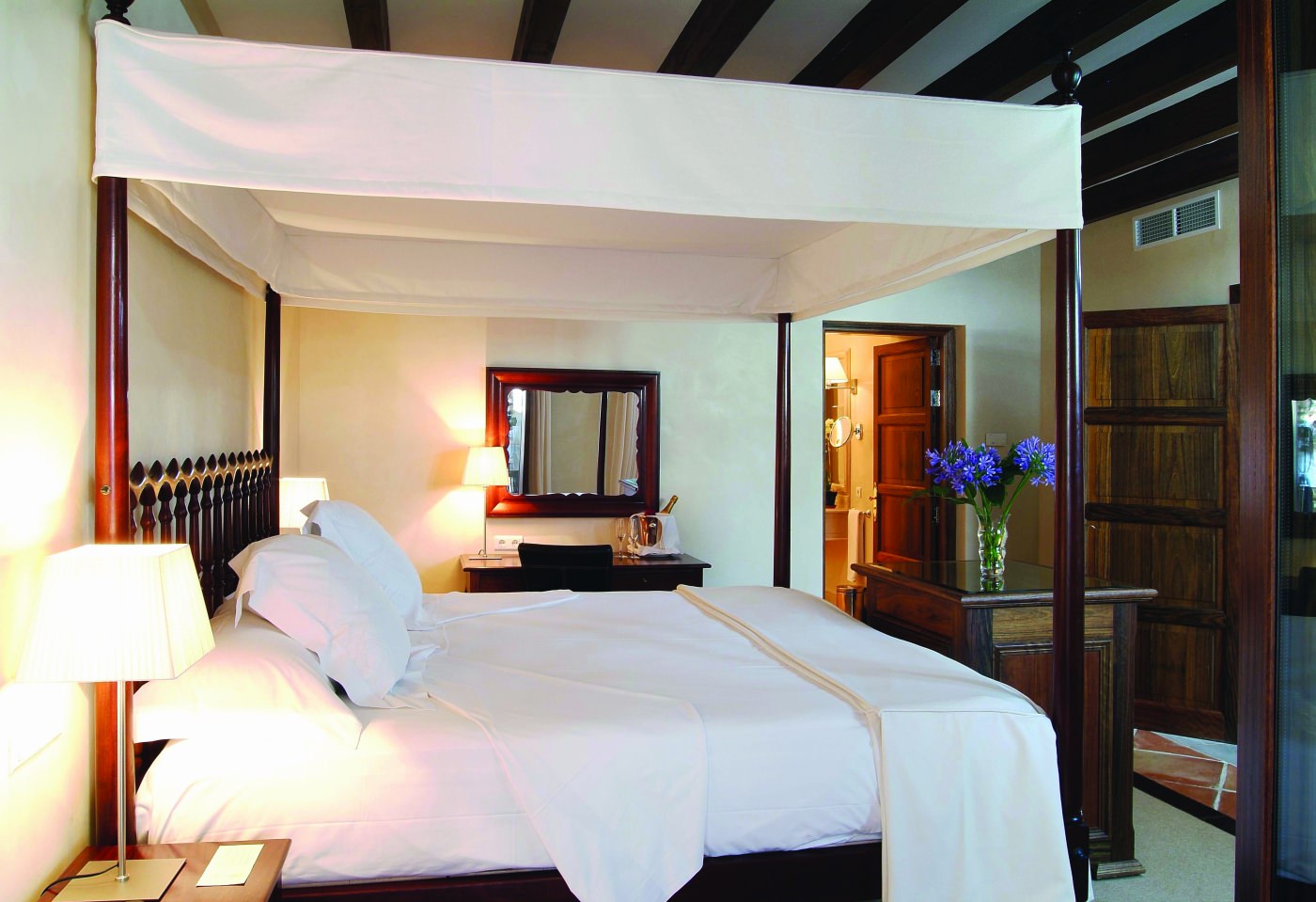 Traumhaftes Interieur der Zimmer