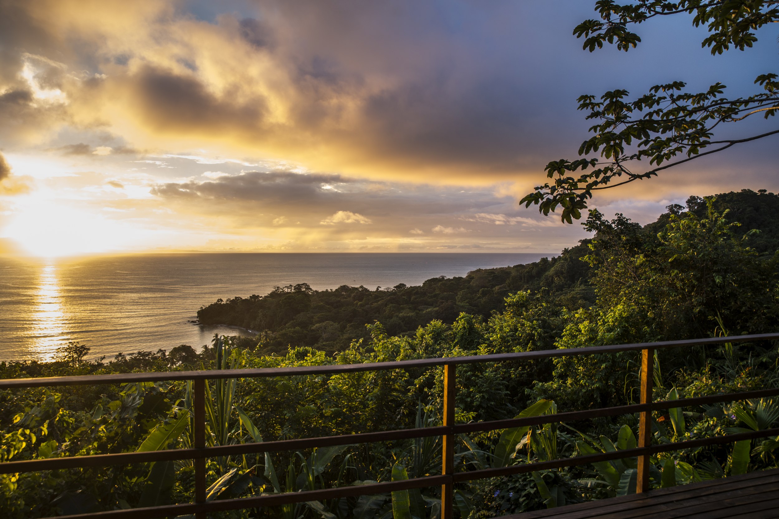 Genießen Sie den Sonnenuntergang