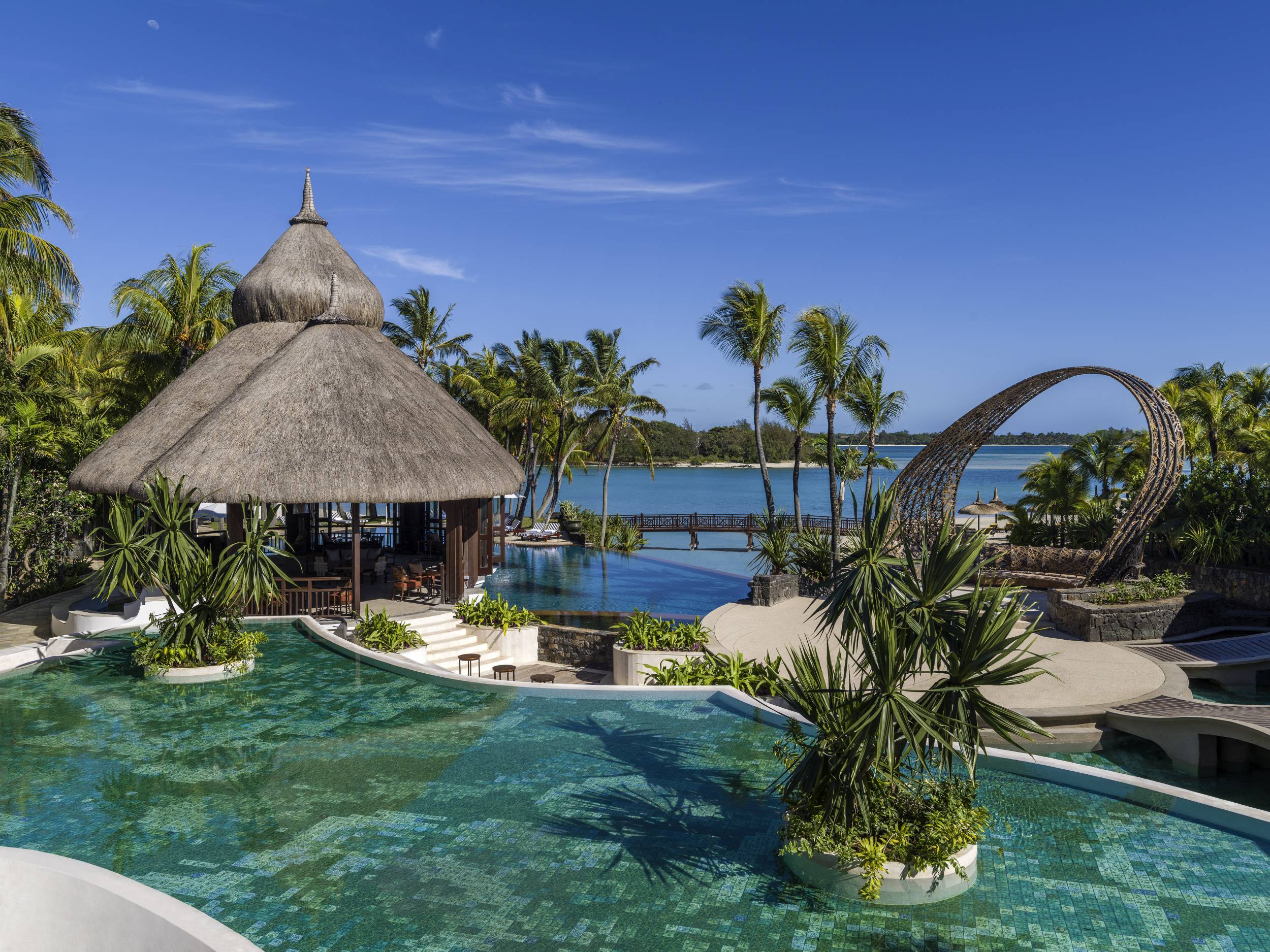 Paradisiesches Resort auf Mauritius