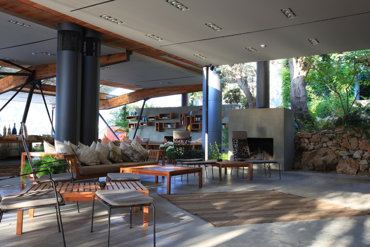 Schöner Loungebereich 