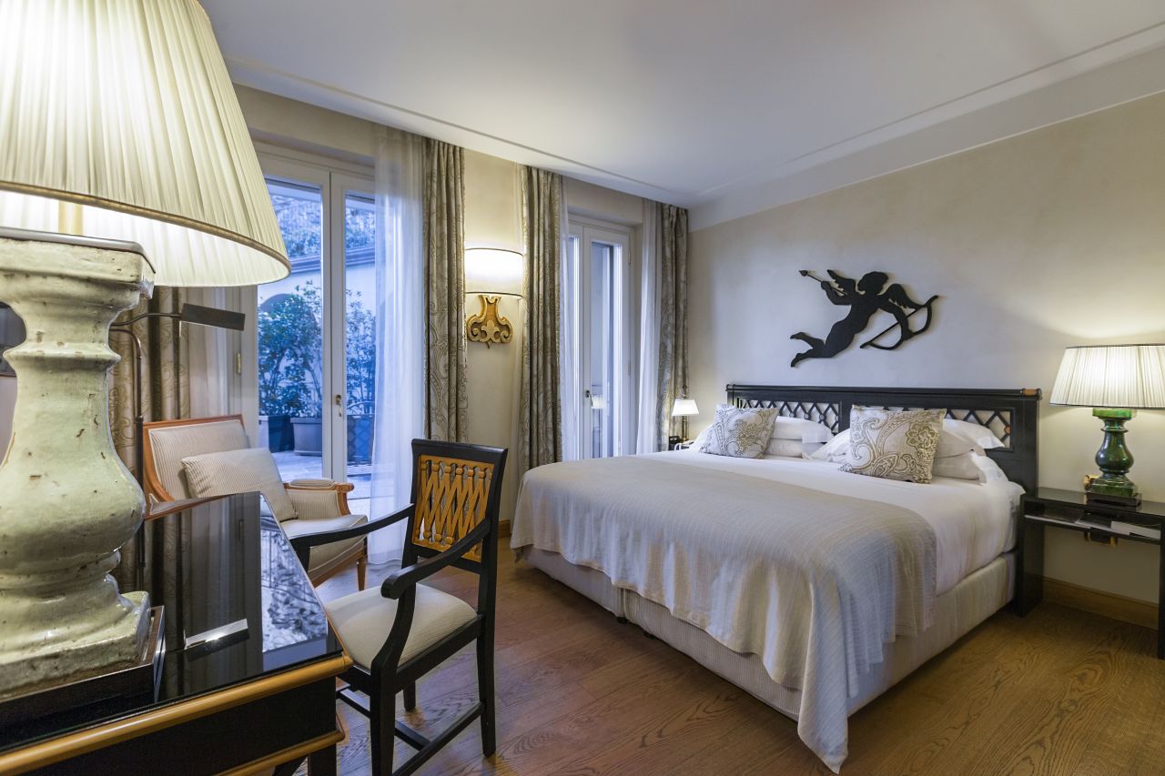 Die gemütlichen Zimmer mit Gartenblick