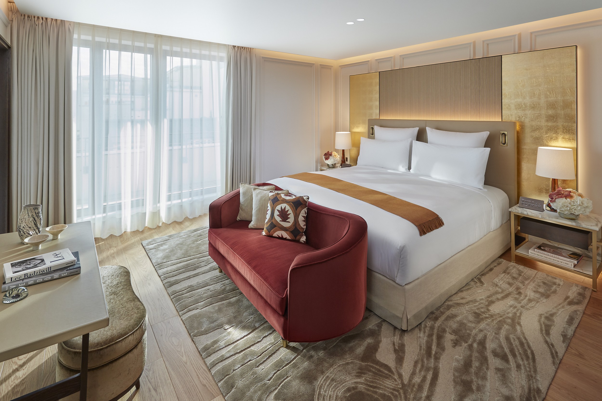 Eigene Terrasse in der Parisian Suite