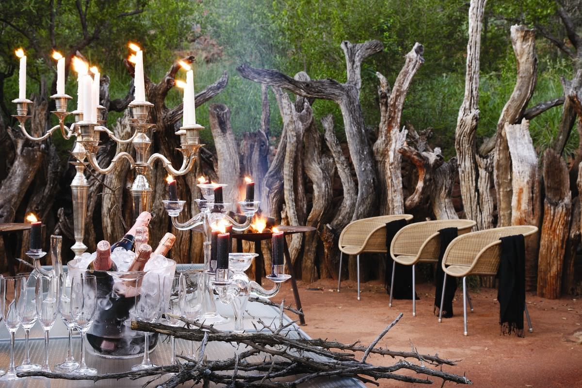 Traditionelles 'Boma' Dinner