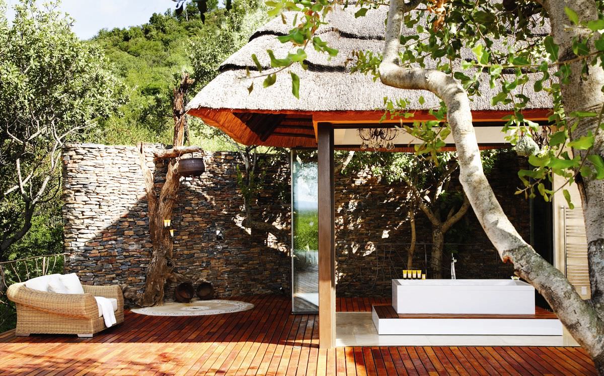 Wunderschöne offene Bäder