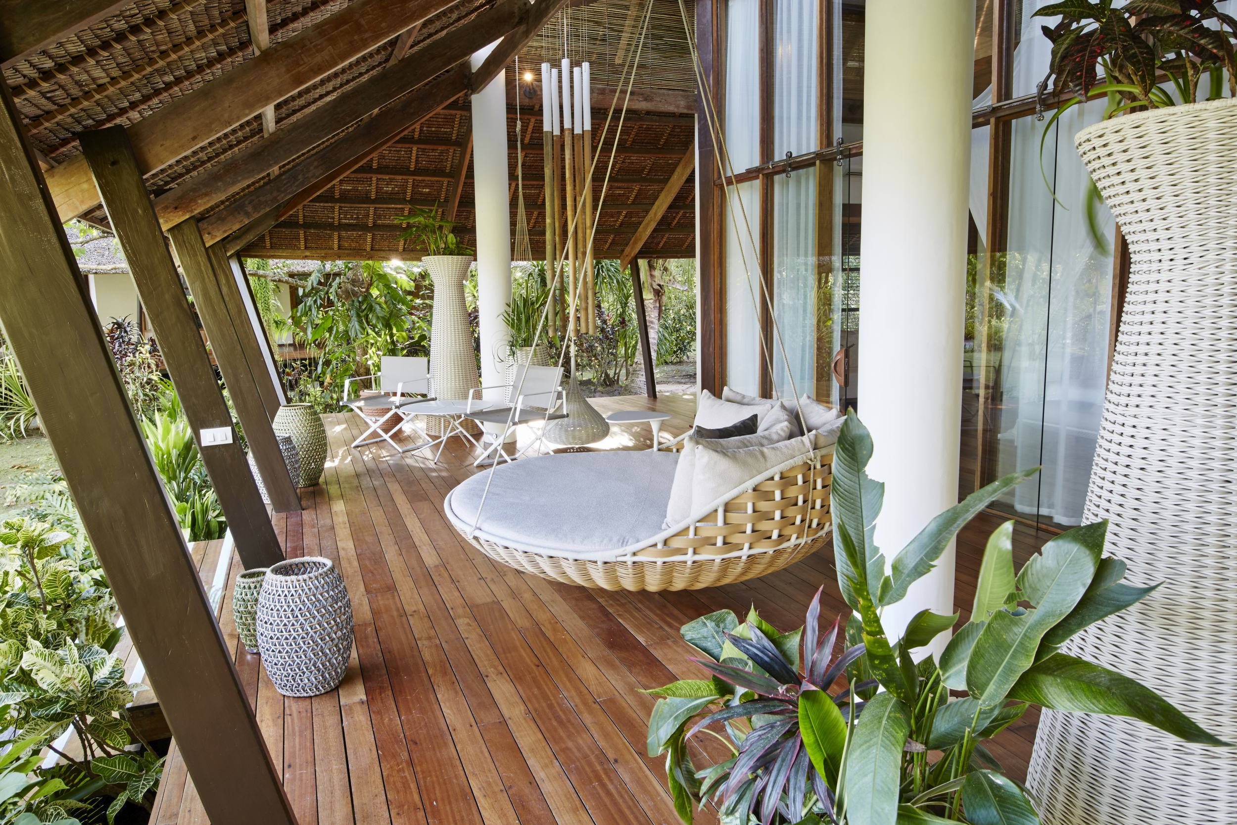 Genießen Sie die Aussicht von Ihrer Terrasse