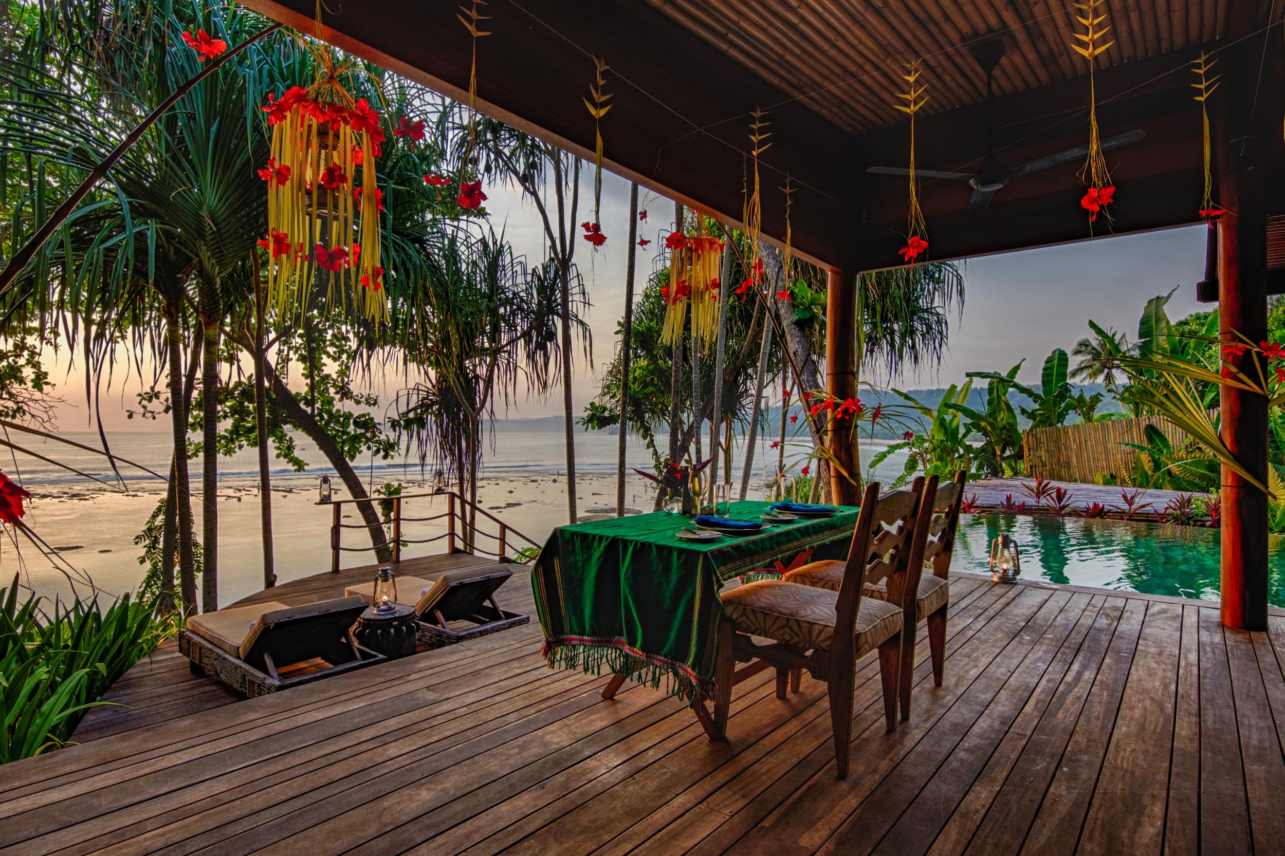 Romantische Momente beim Private Dinner