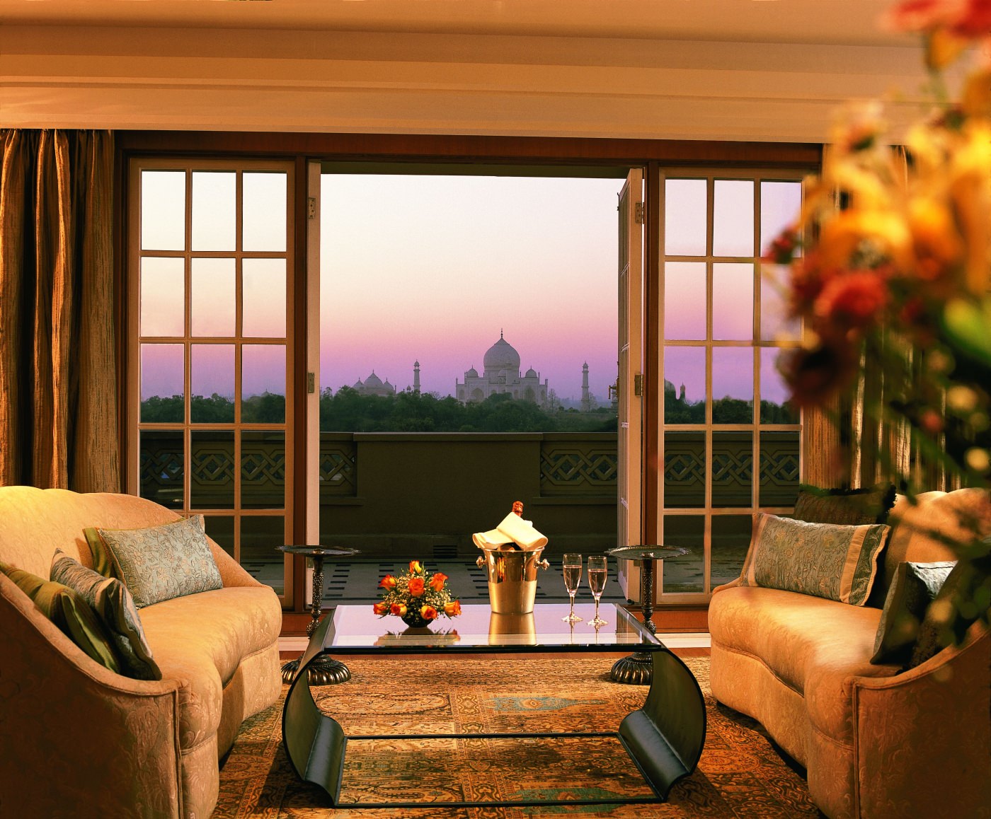 Geniessen Sie Ihre Suite mit Taj Mahal Blick