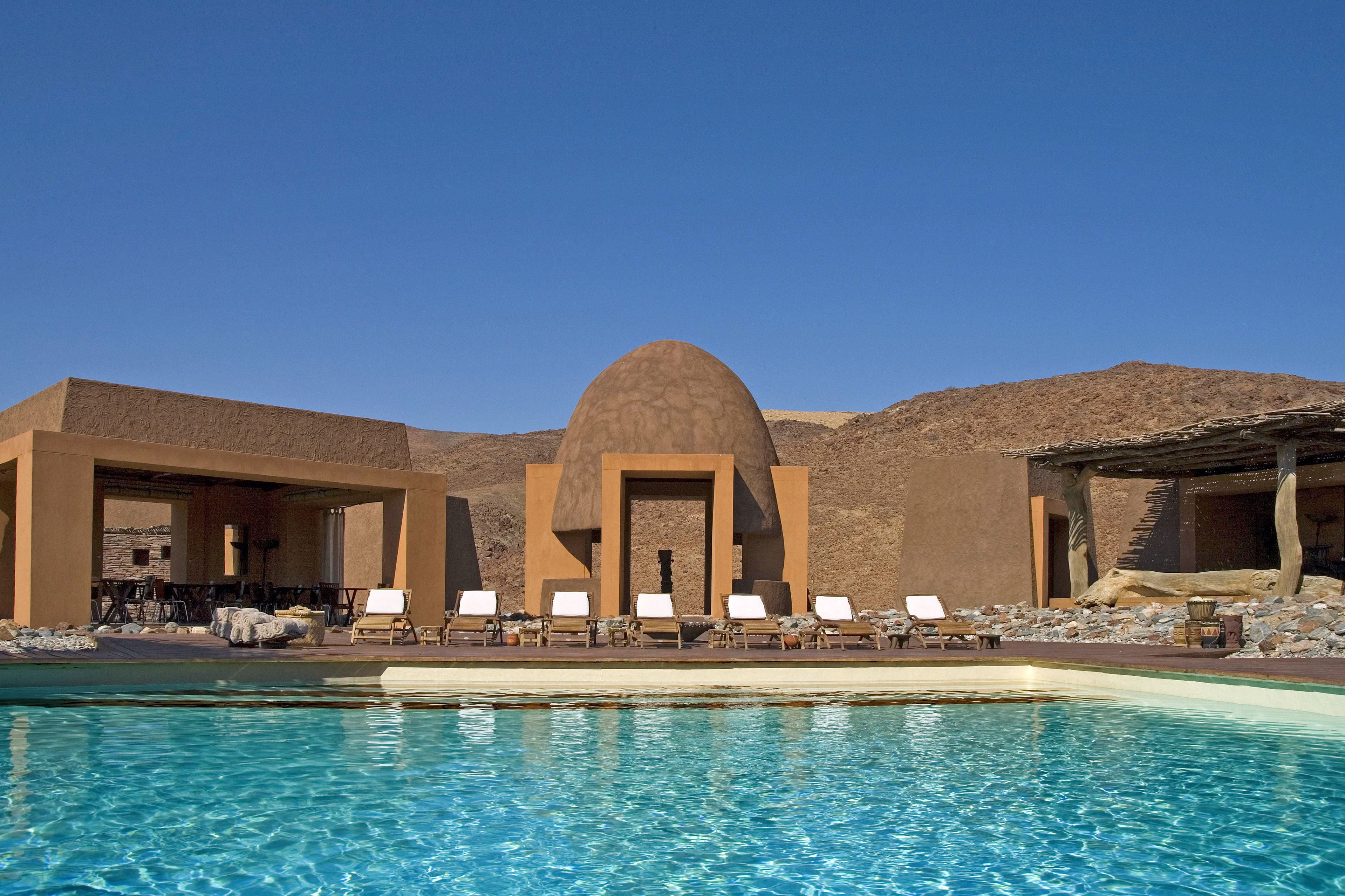 Der Pool sorgt für Erfrischung