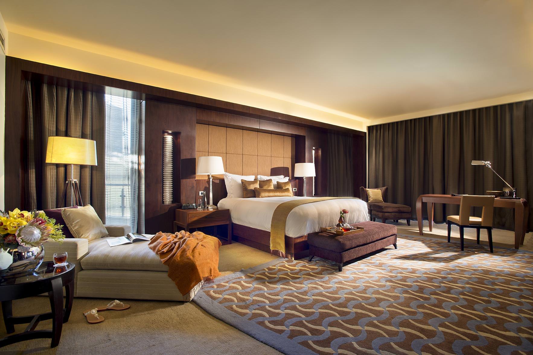 Die komfortable Presidential Suite