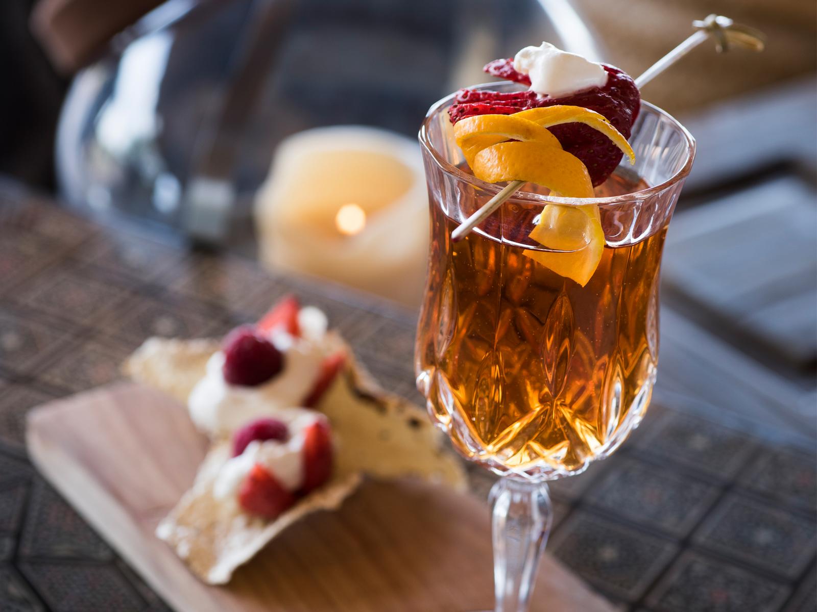 Auch für Gaumenfreuden ist gesorgt