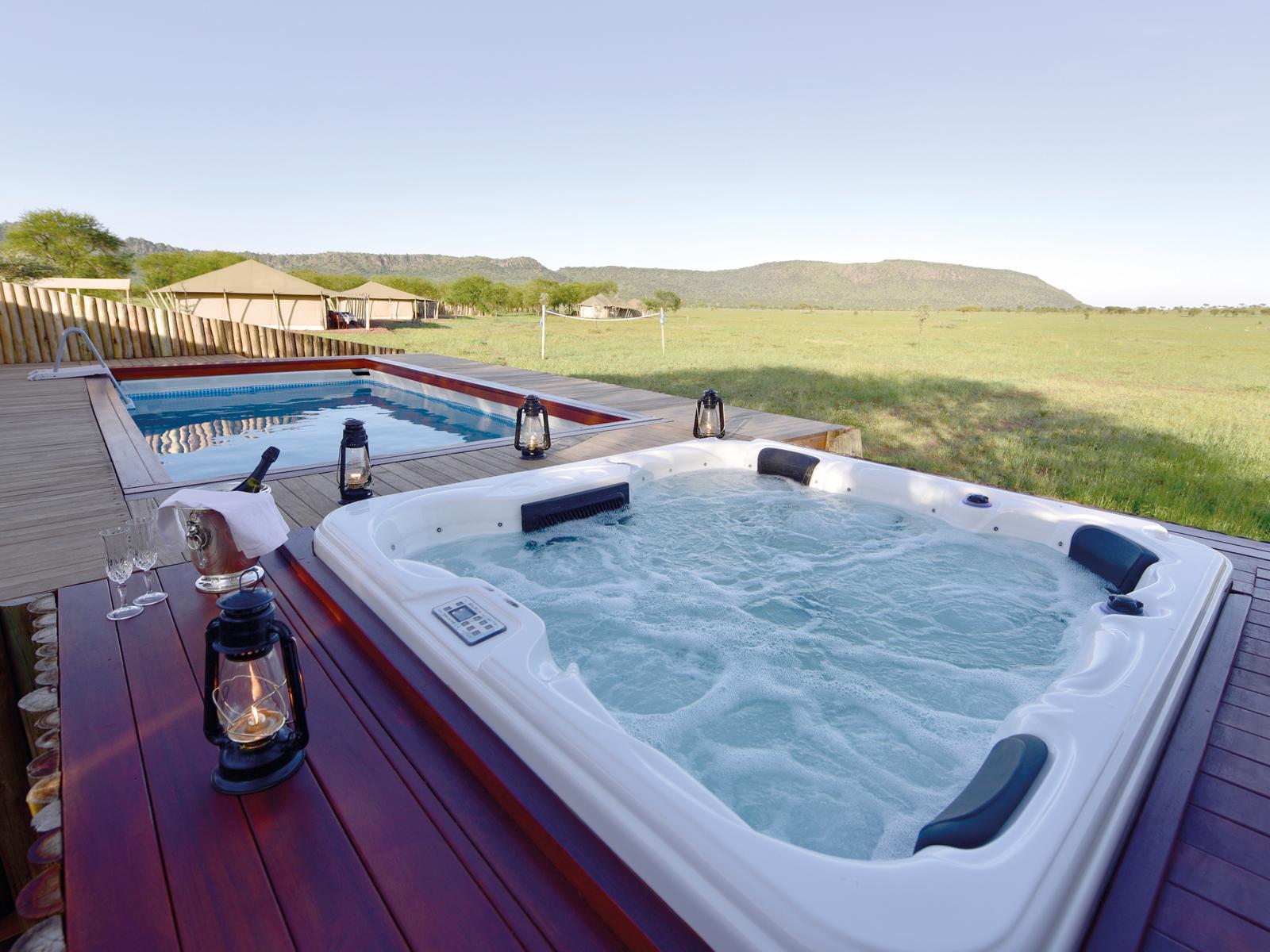 Auf Luxus müssen Sie auch im Busch nicht verzichten 